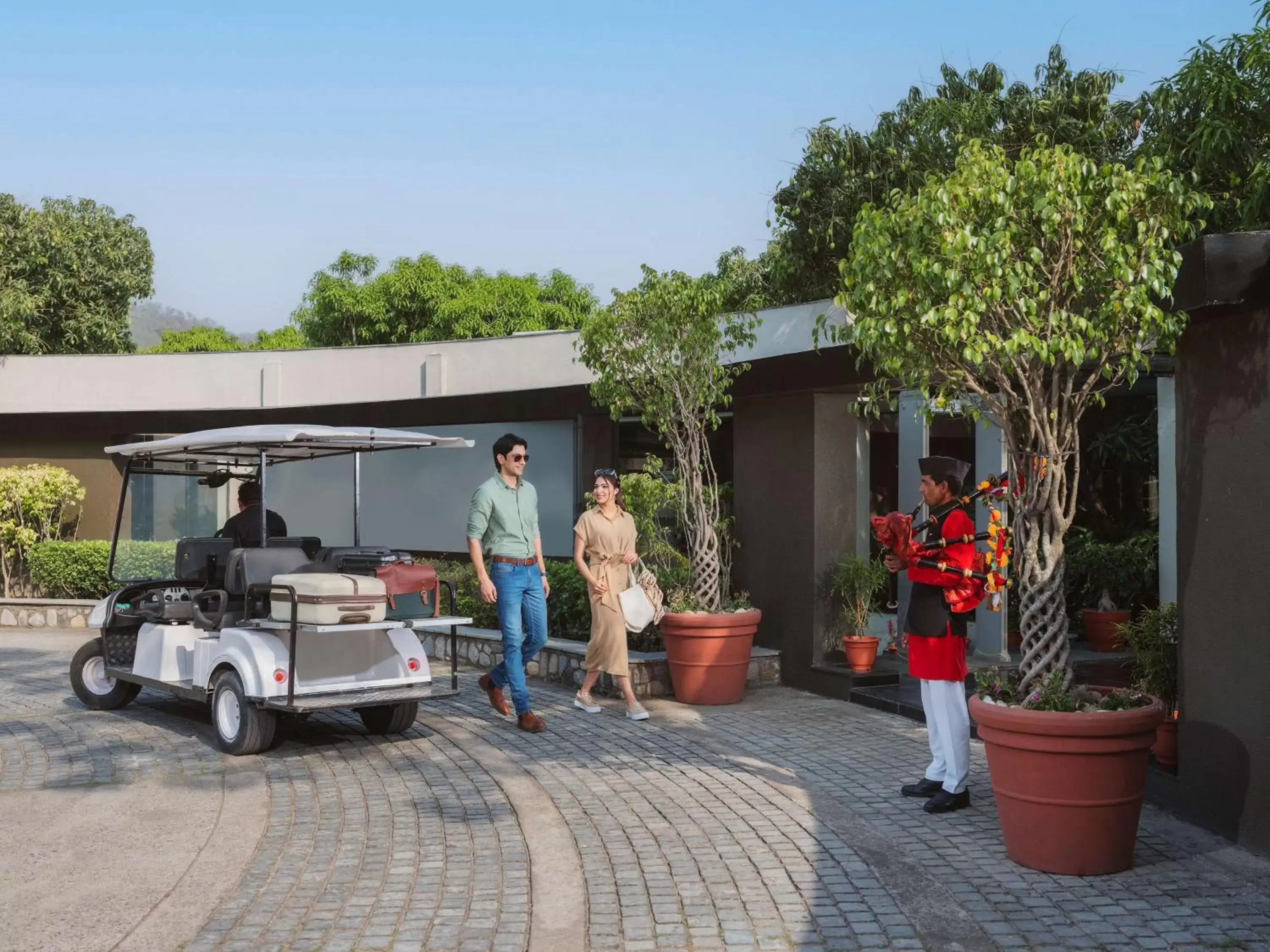 Lobby or reception in Namah Resort Jim Corbett, a member of Radisson Individuals