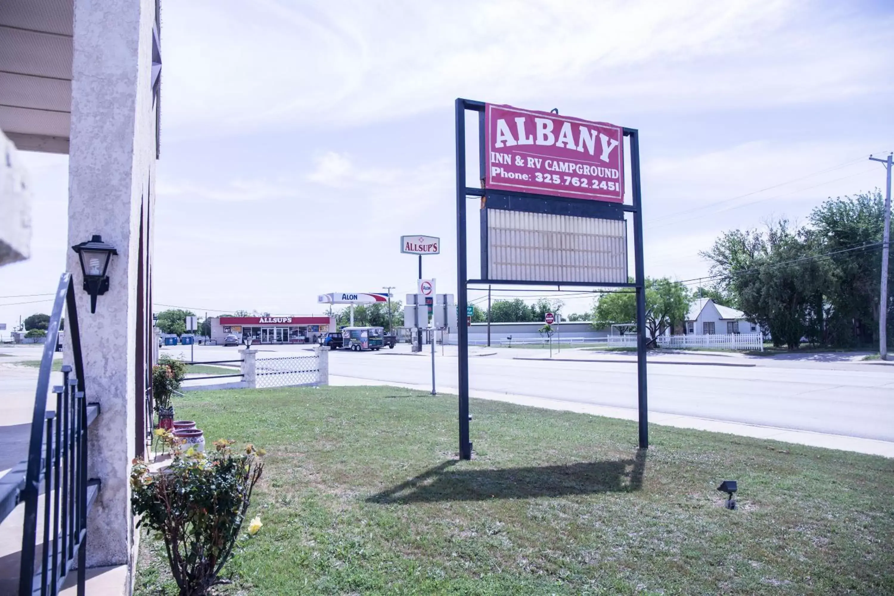 Property logo or sign in Albany Inn & RV Campground