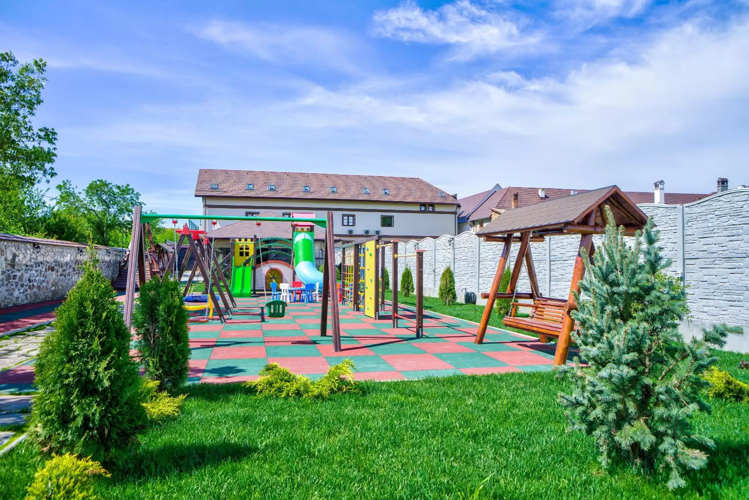 Children play ground, Children's Play Area in Conacul Ambient