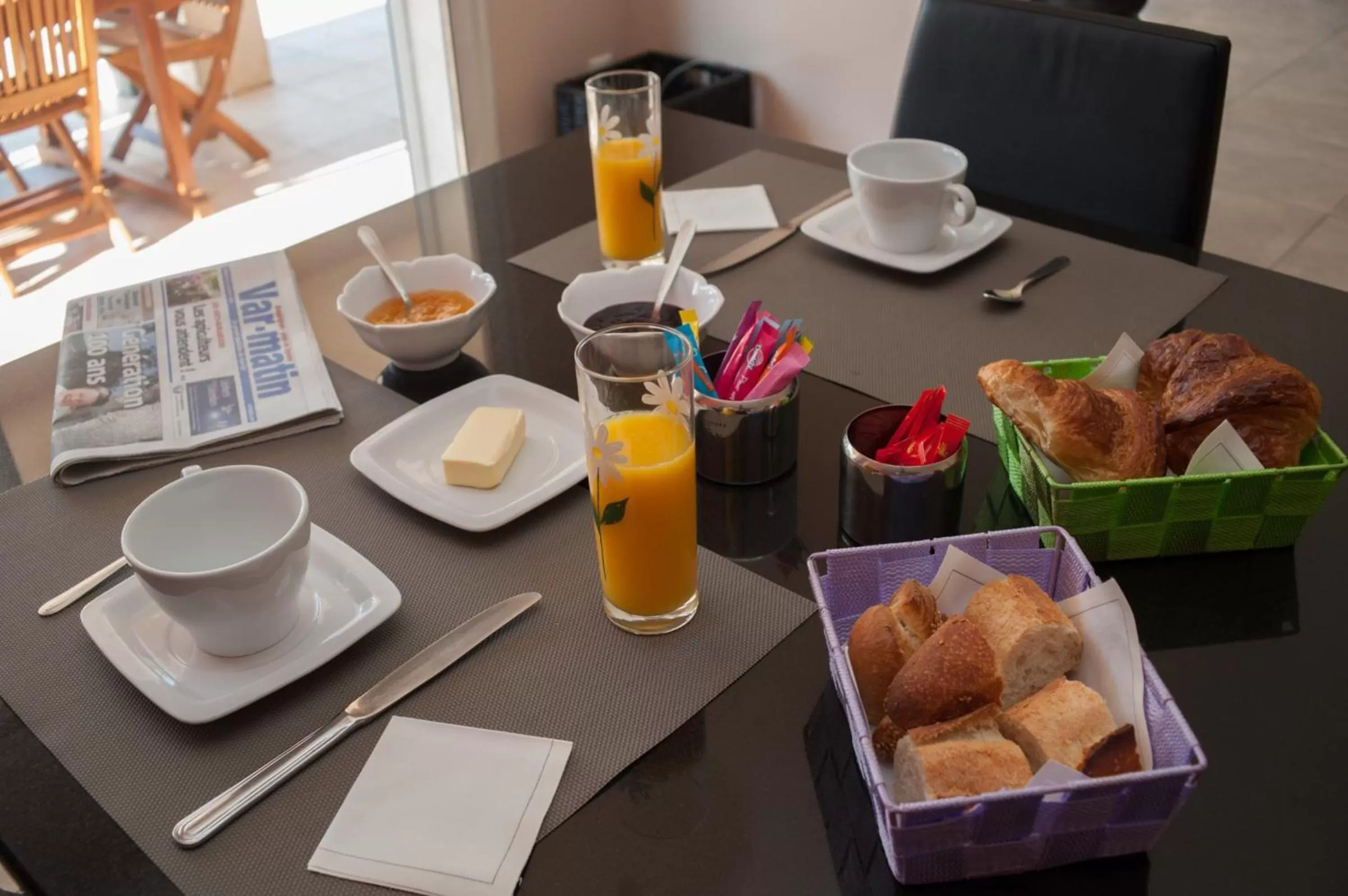 Continental breakfast, Breakfast in Le Mas Pinède