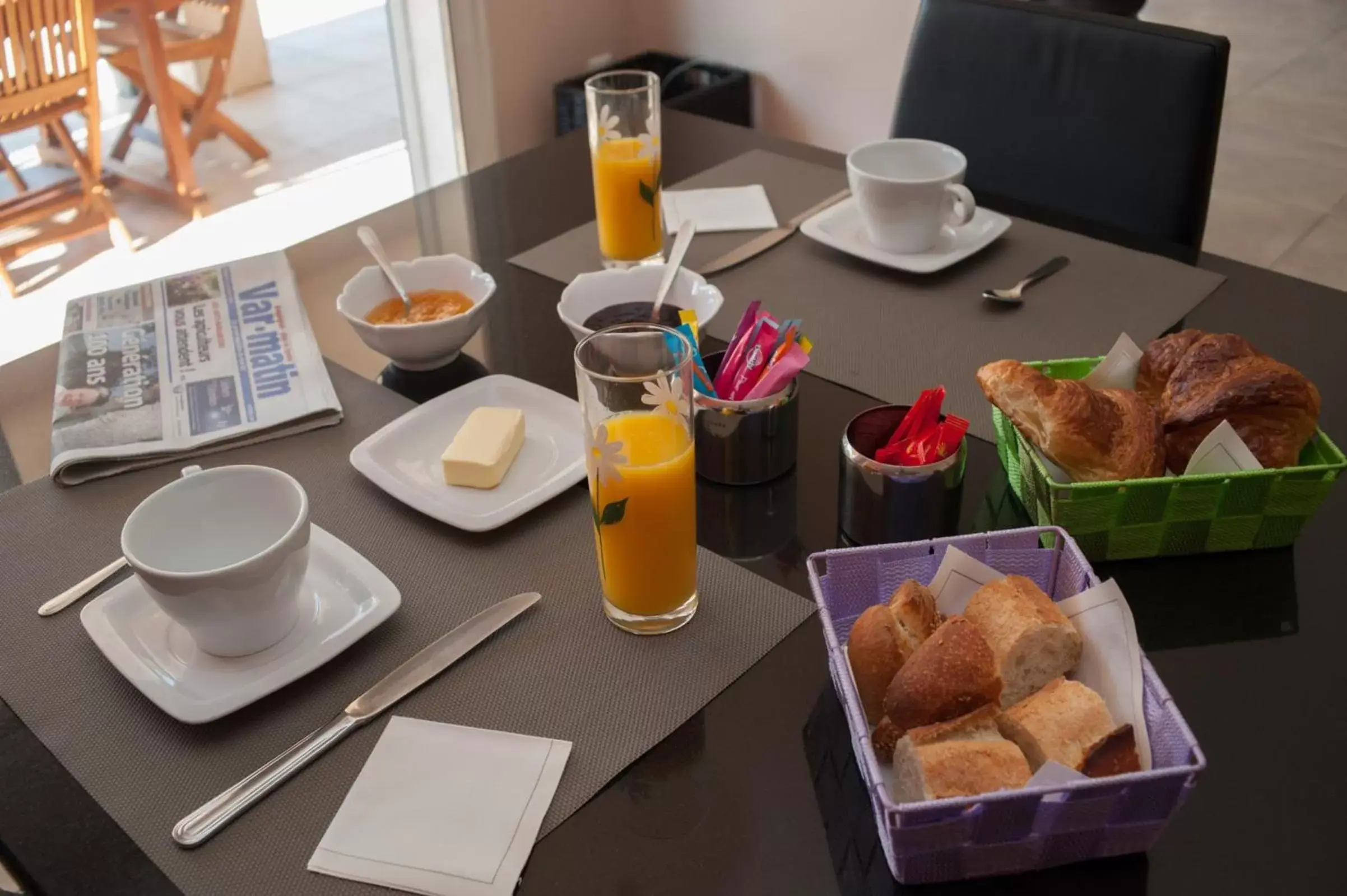 Continental breakfast, Breakfast in Le Mas Pinède