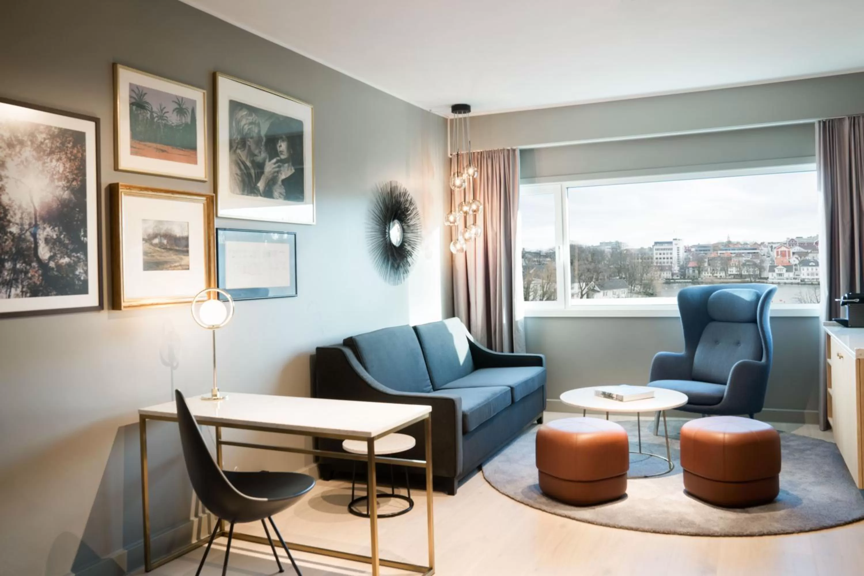 Living room in Radisson Blu Atlantic Hotel, Stavanger