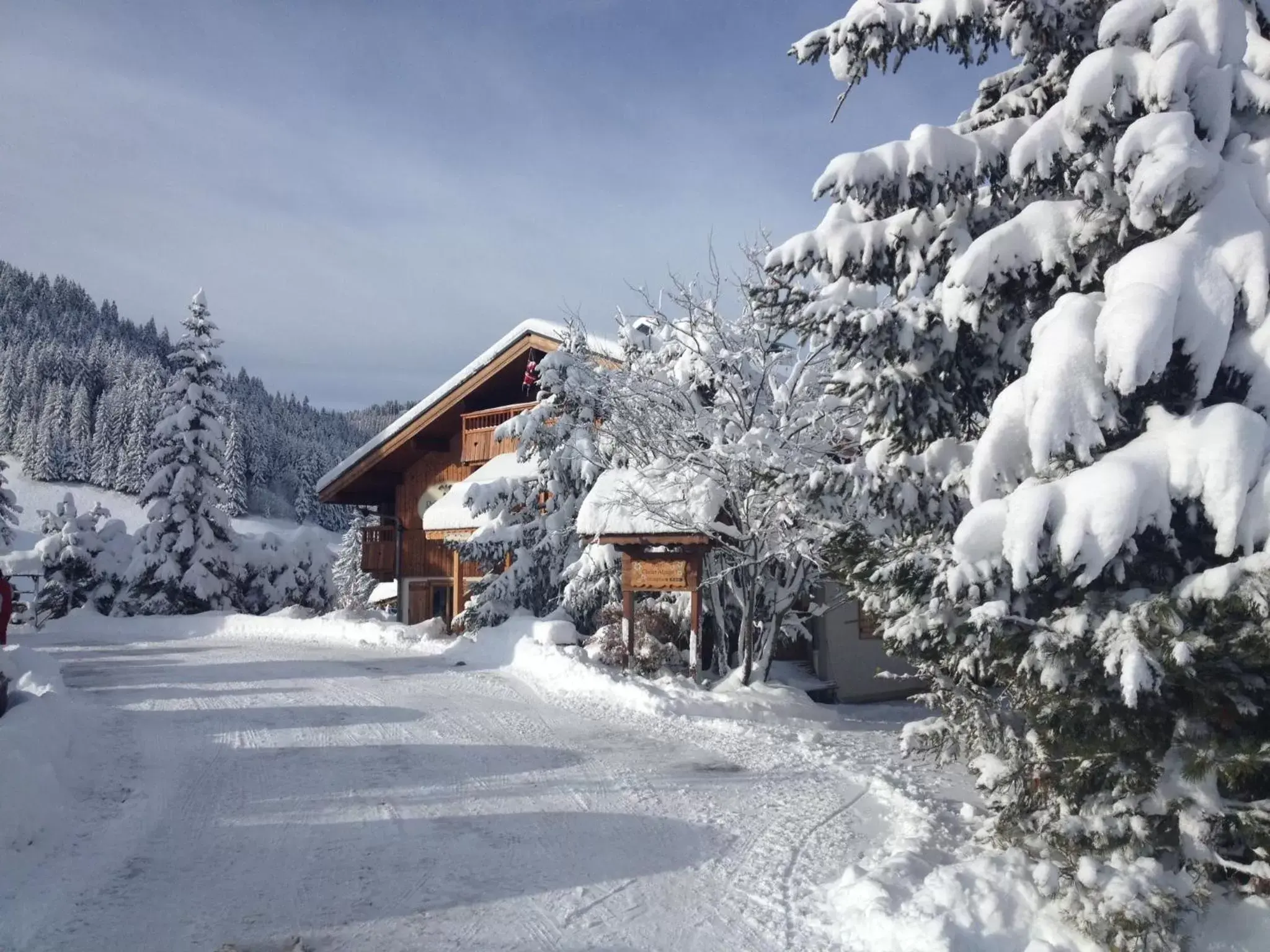 Winter in Hôtel Chalet Alpage