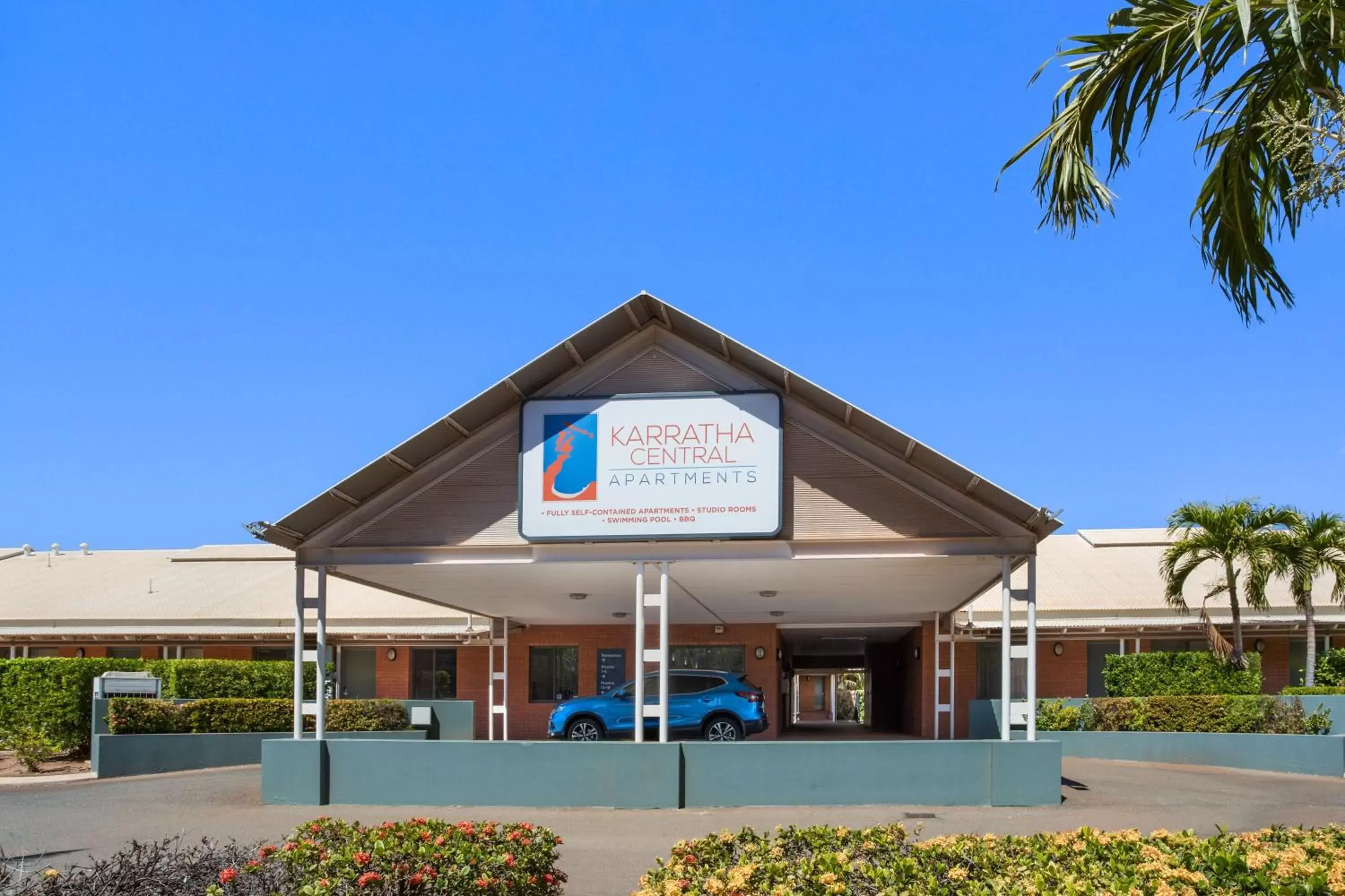 Facade/entrance, Property Building in Karratha Central Apartments