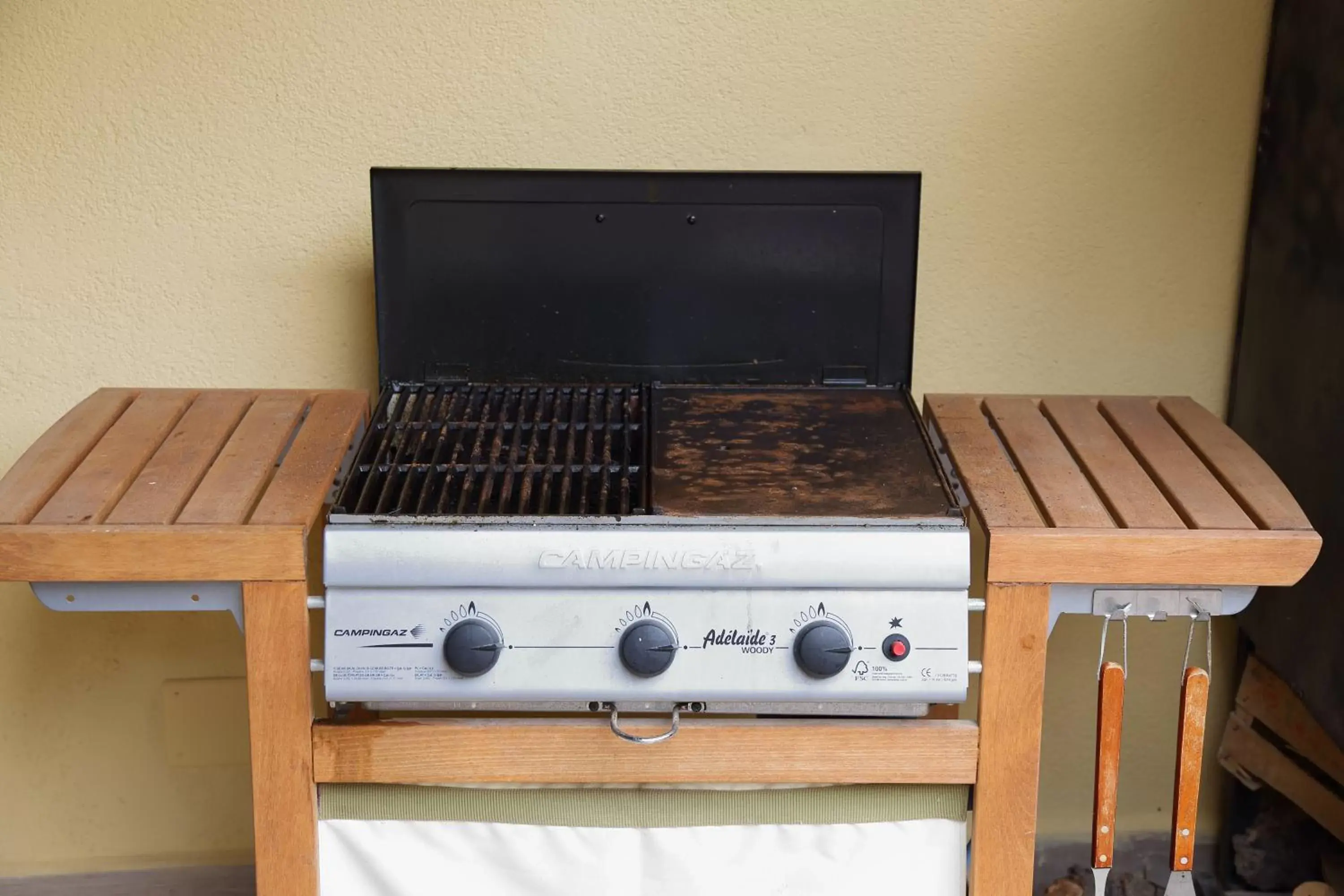 BBQ facilities, Kitchen/Kitchenette in B&B Il Melograno Antico con Terrazza e Giardino