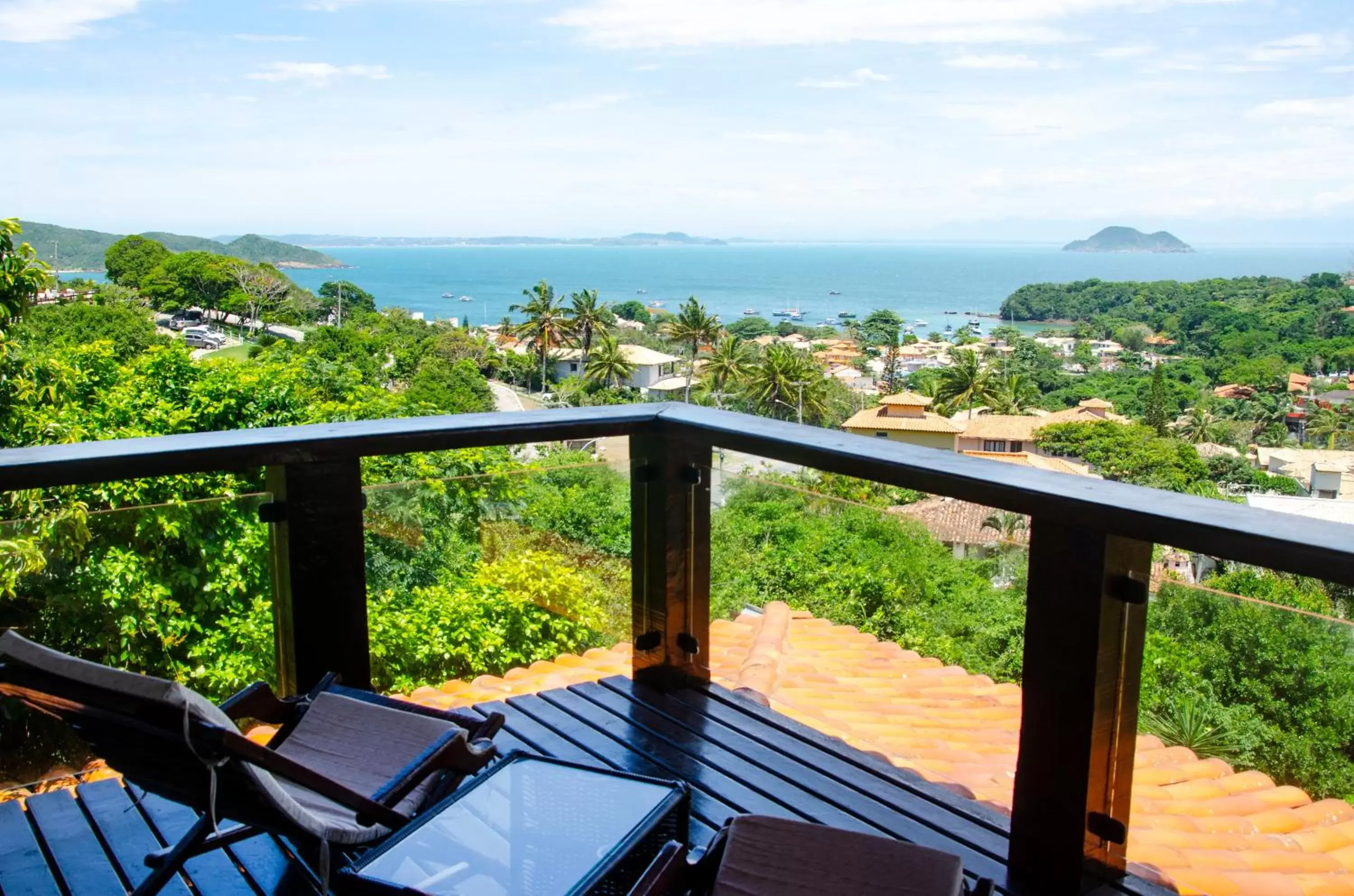 Balcony/Terrace in Ilha Branca Exclusive Hotel