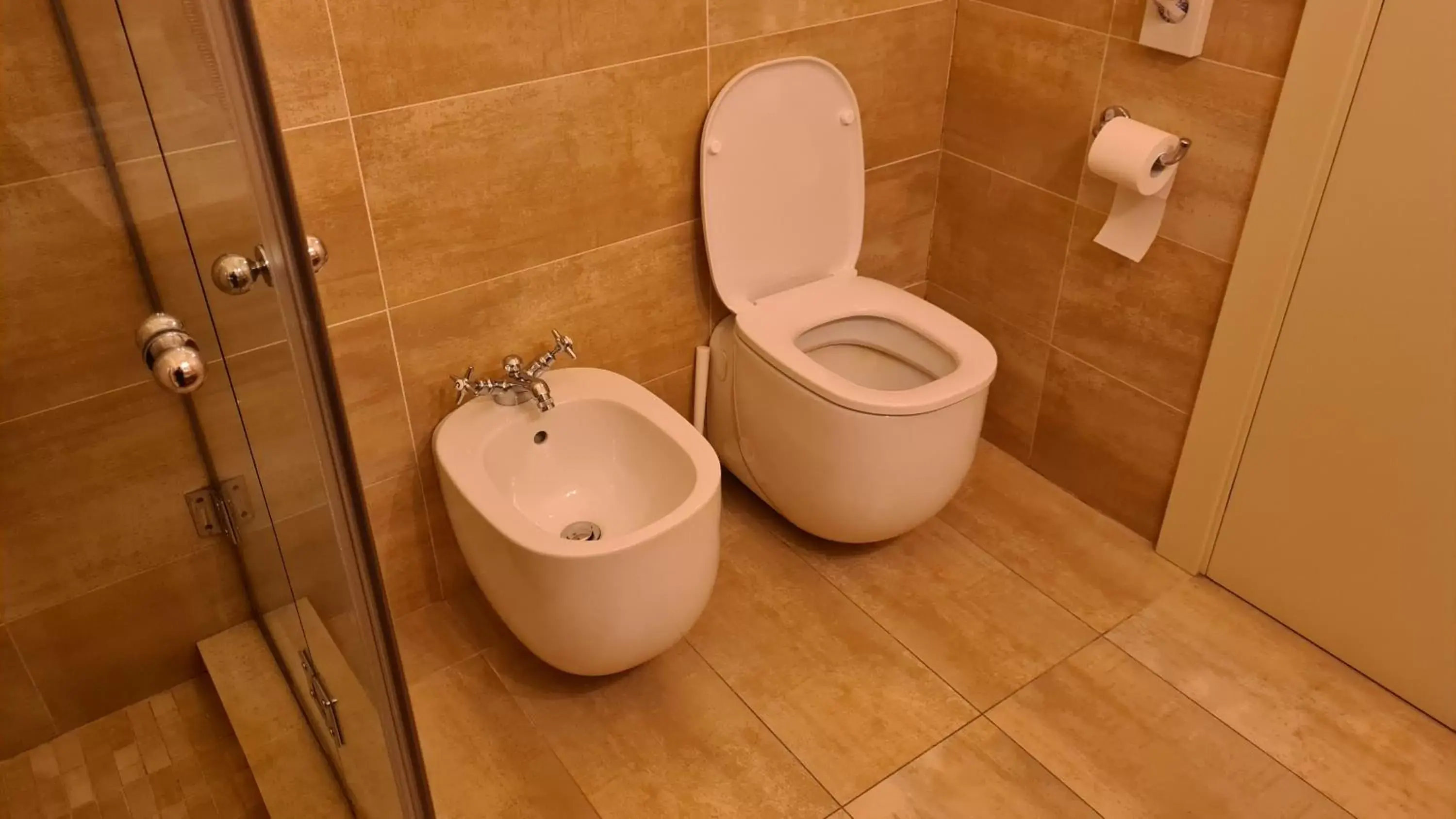 Bathroom in Hotel Piazza Vecchia