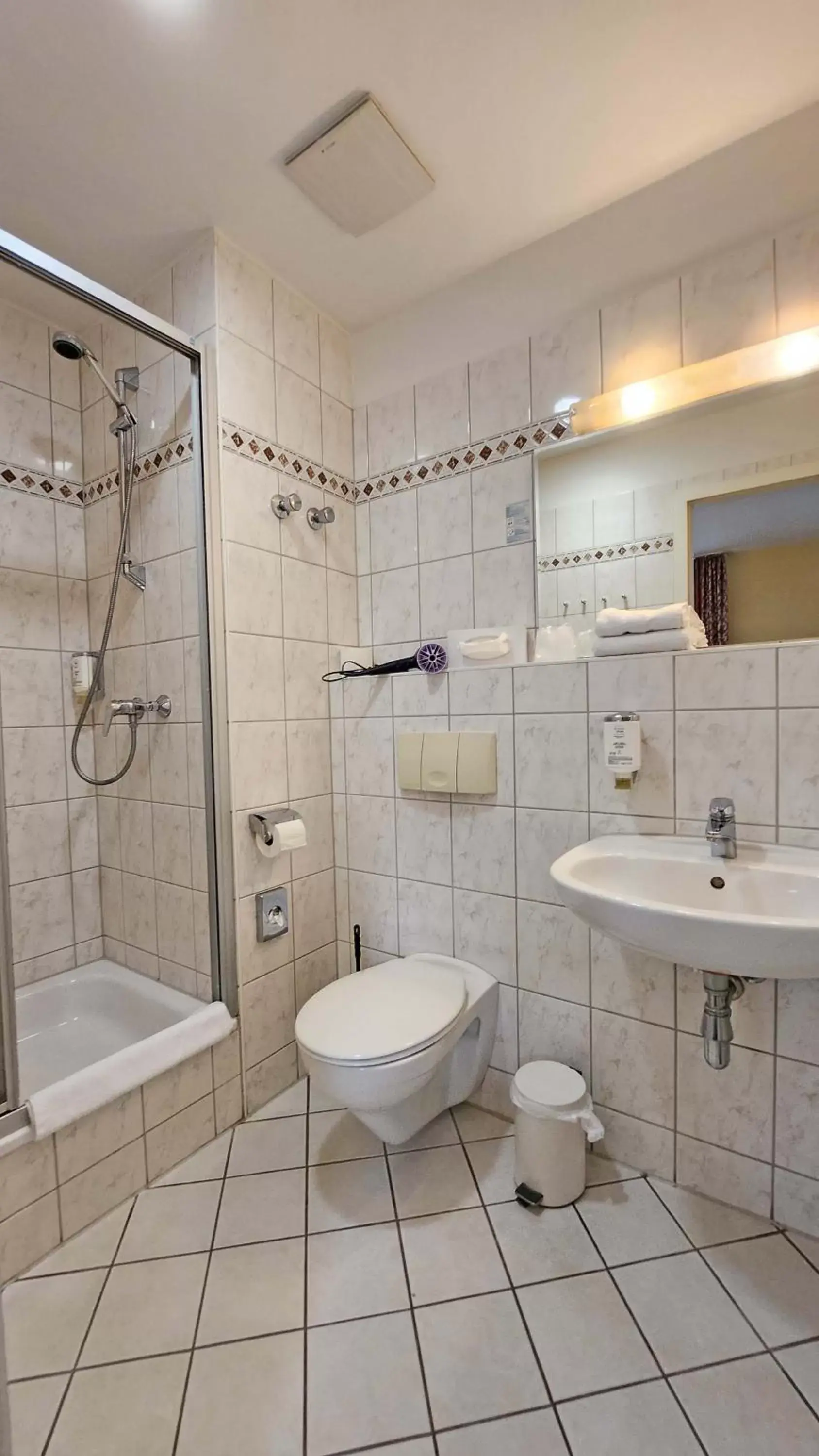 Bathroom in Hotel Amadeus
