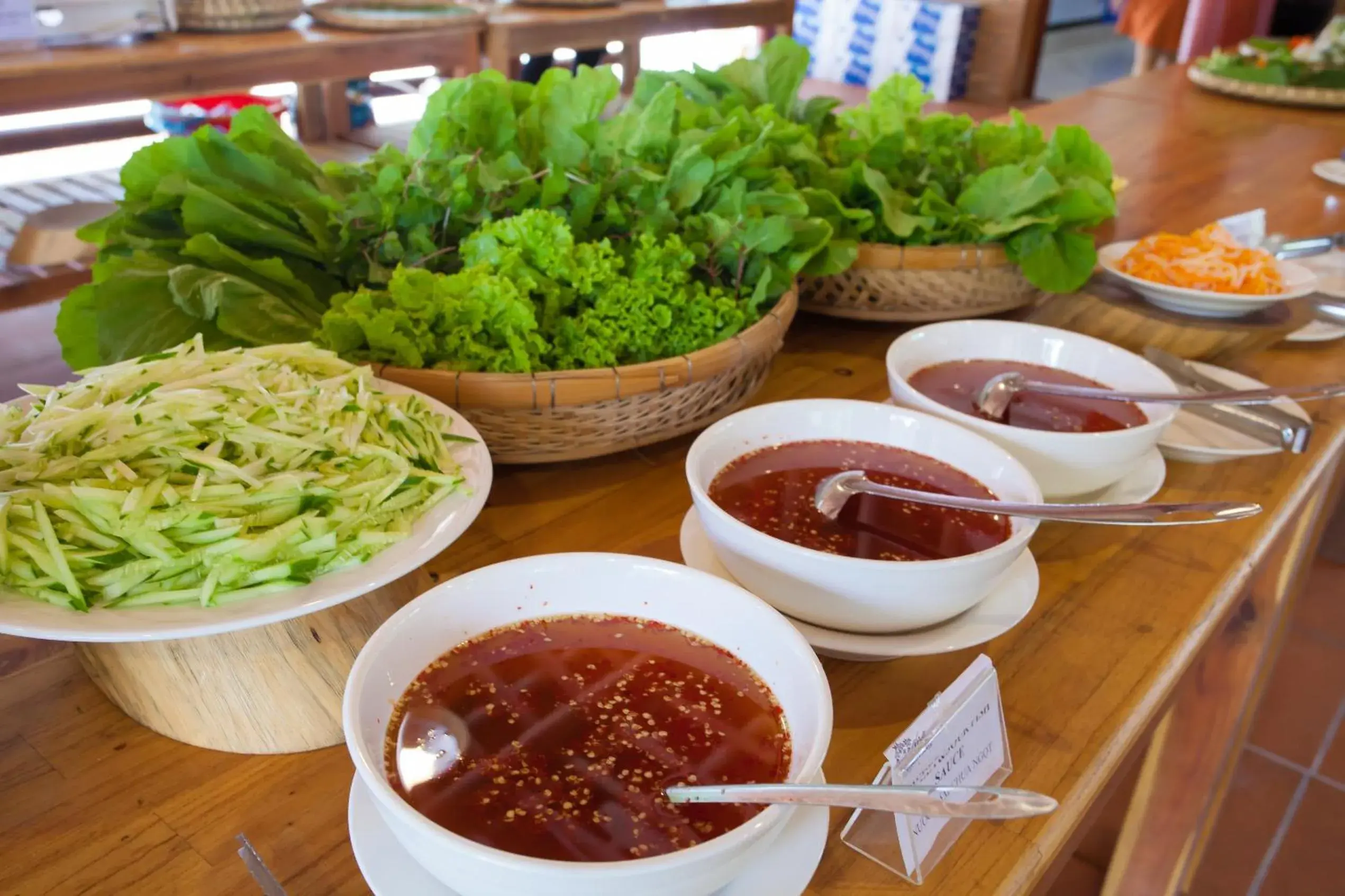 Food in The Garden House Phu Quoc Resort