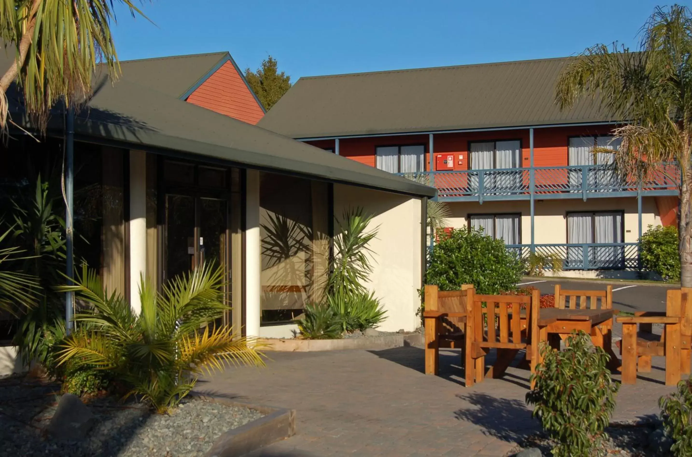 Facade/entrance, Property Building in Lakeland Resort Taupo