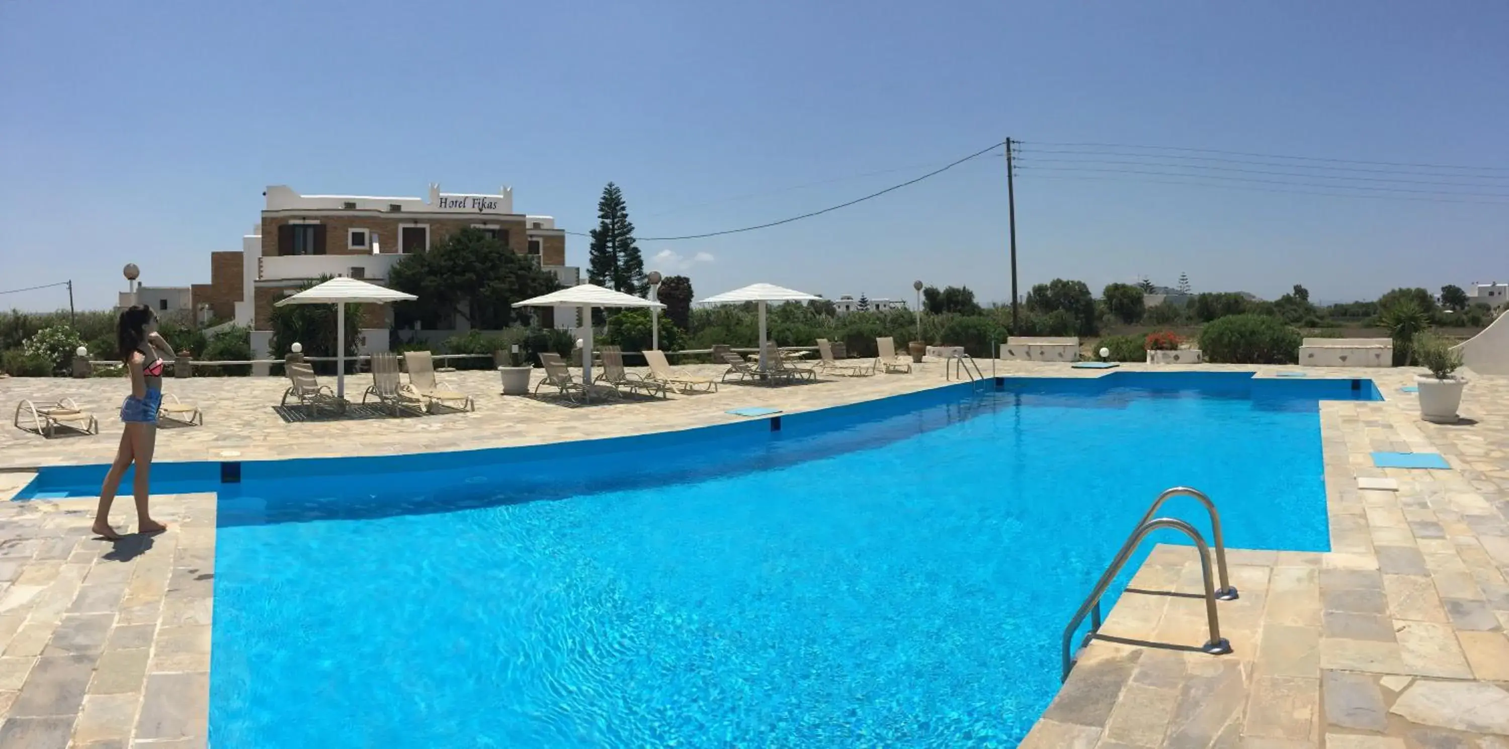 Swimming Pool in Fikas Hotel