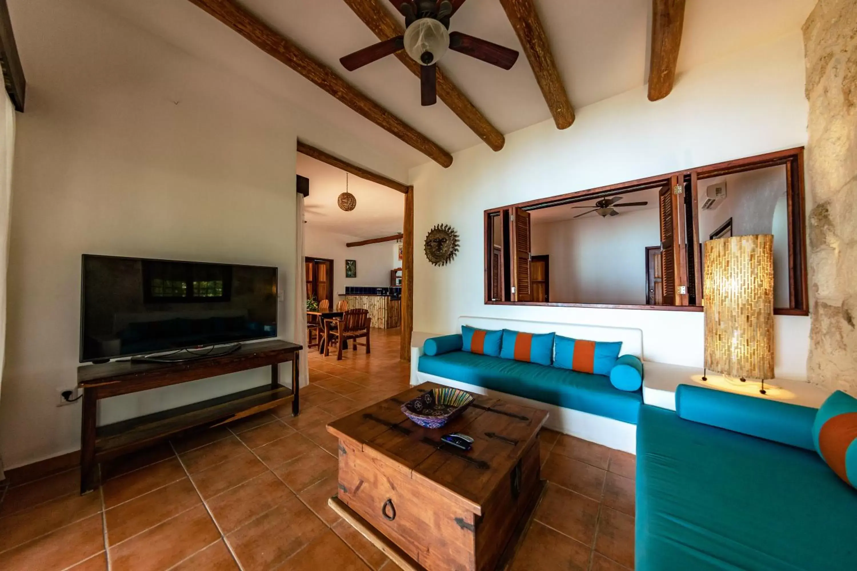 Living room, Seating Area in Hotel Rancho Encantado