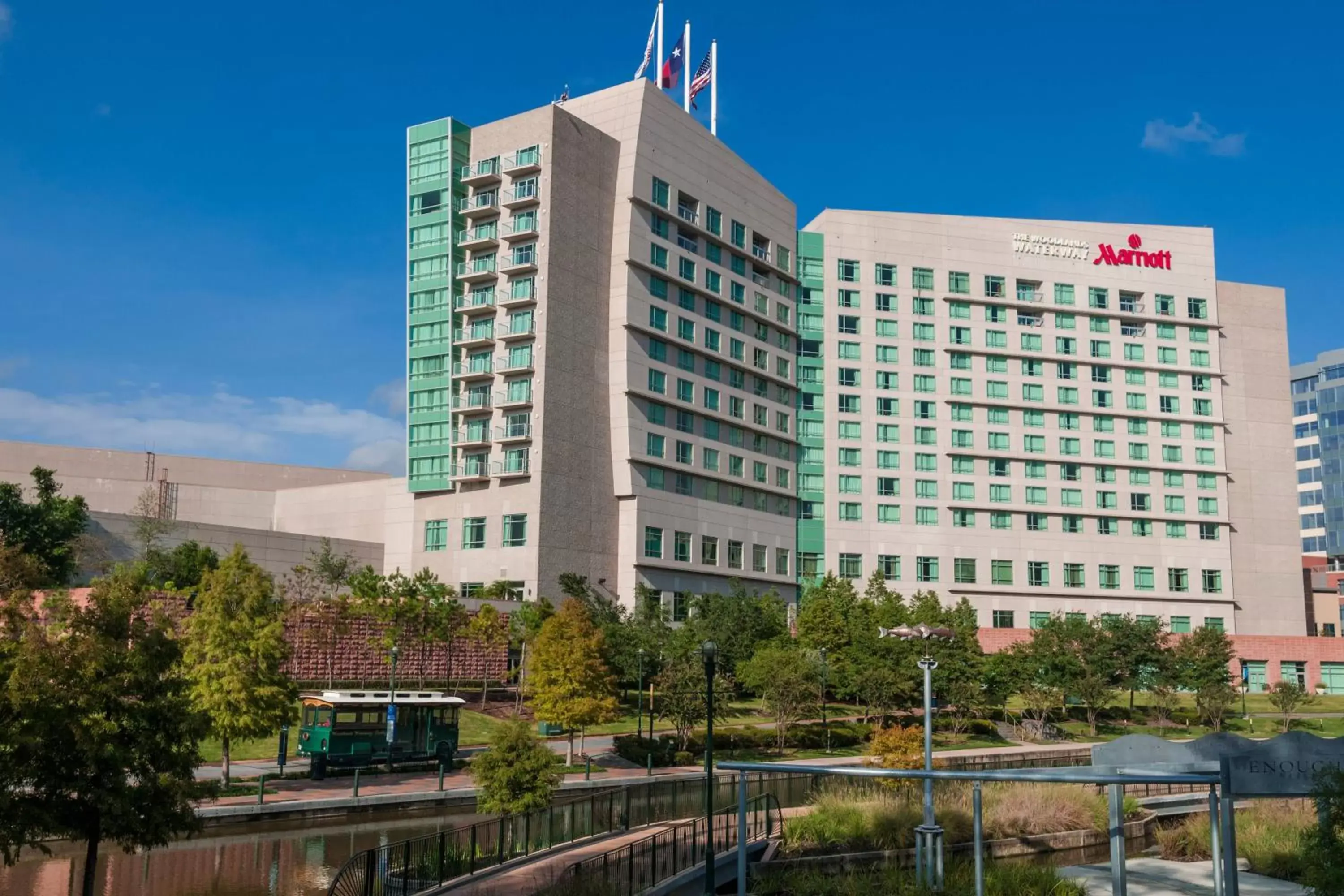 Property Building in The Woodlands Waterway Marriott Hotel and Convention Center