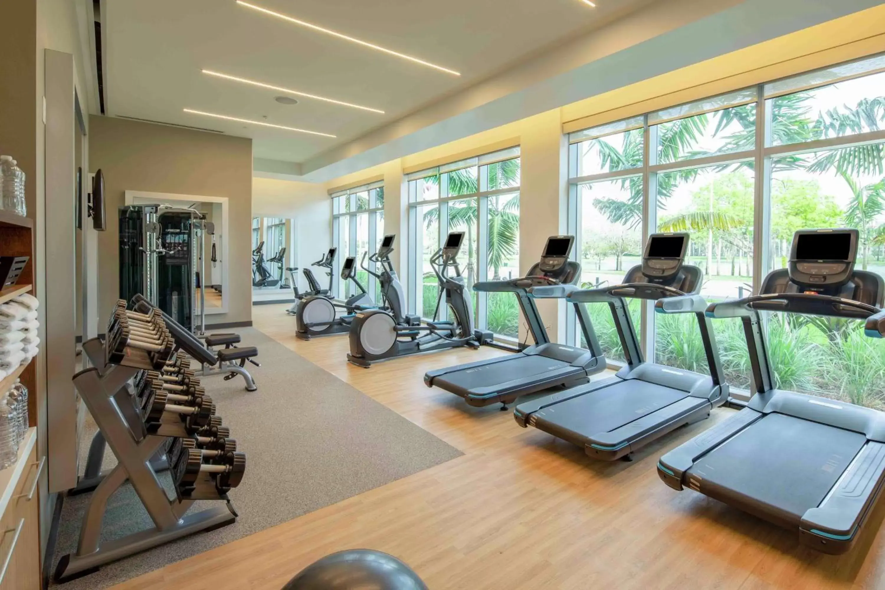 Fitness centre/facilities, Fitness Center/Facilities in Hilton Miami Dadeland