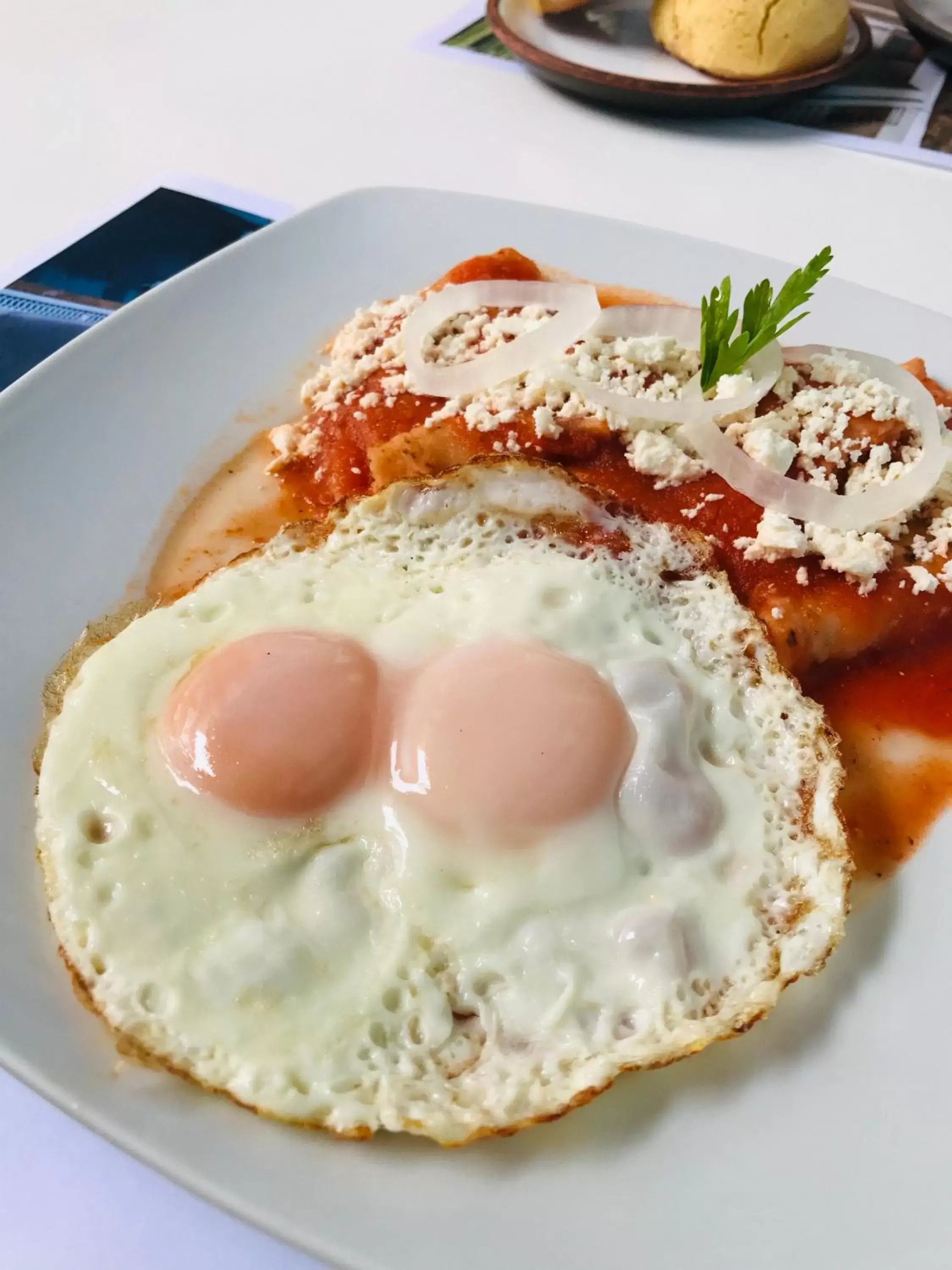 Breakfast in Hotel Azul de Oaxaca