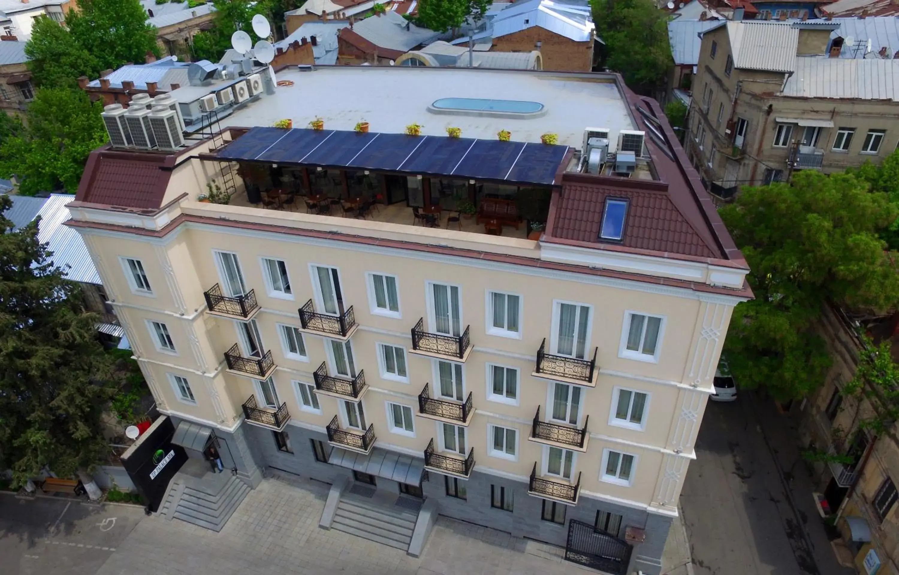 Property building, Bird's-eye View in Hotel ZP Palace