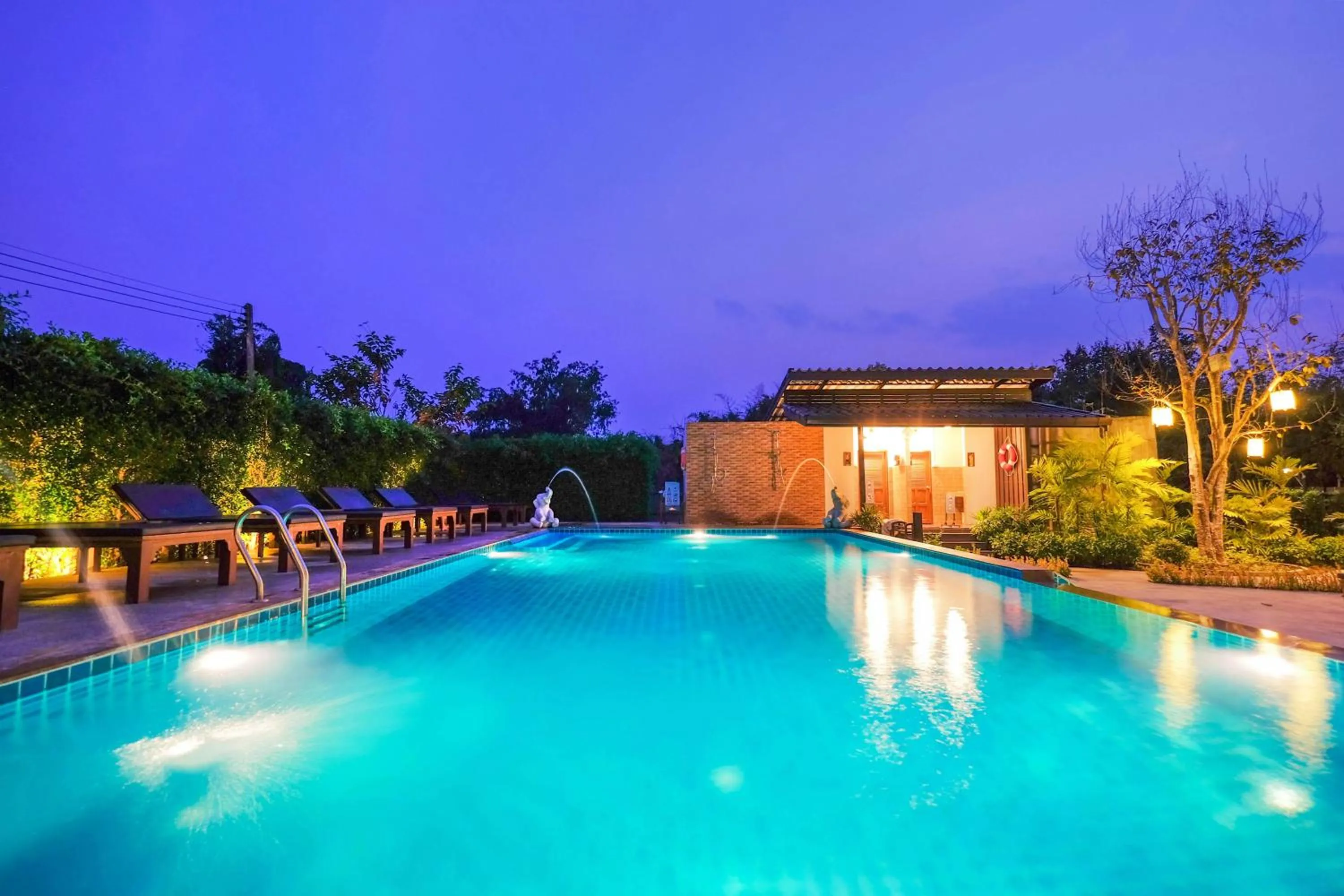 Swimming pool in Vieng Tawan Sukhothai Hotel