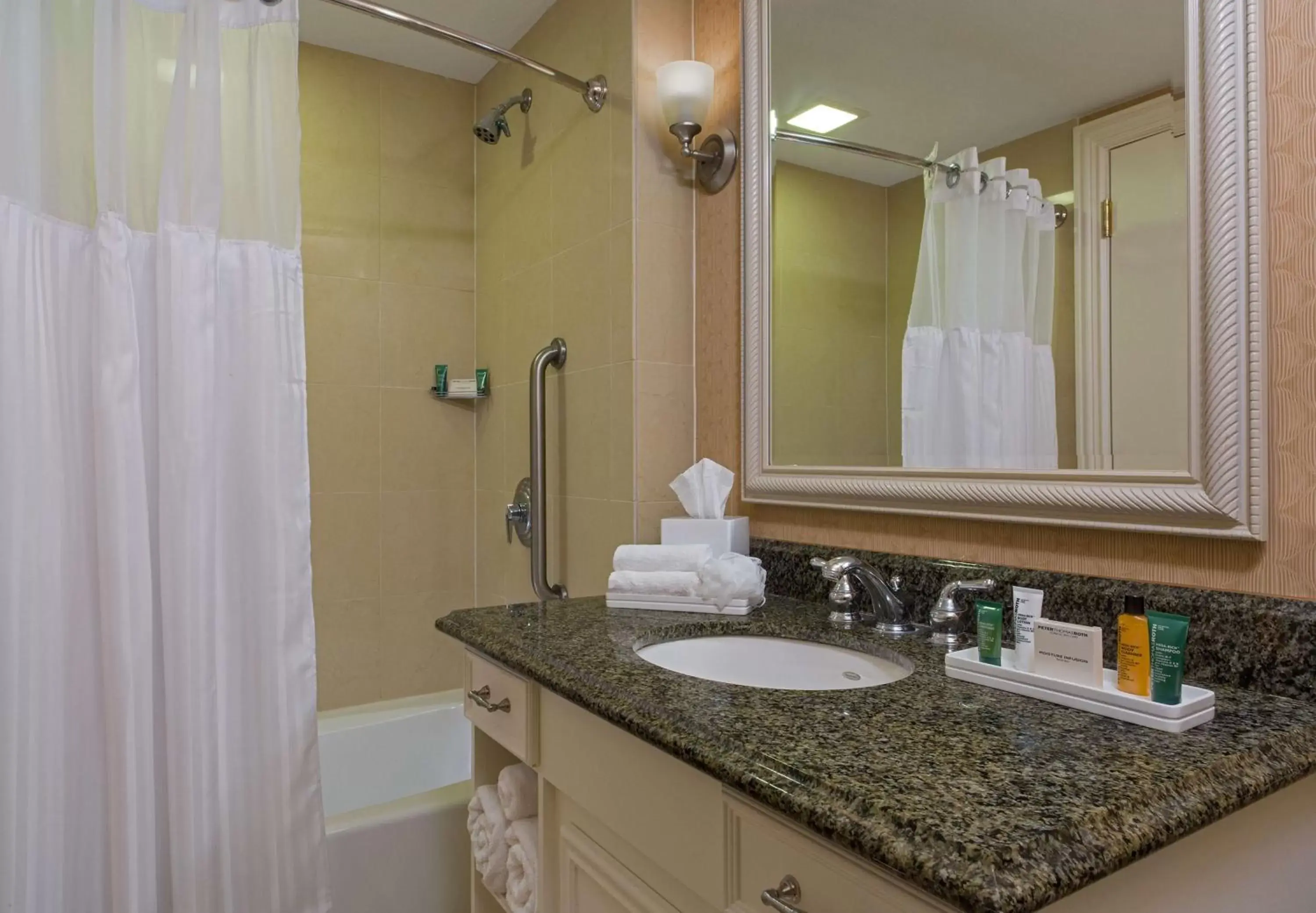 Bathroom in Hilton Galveston Island Resort