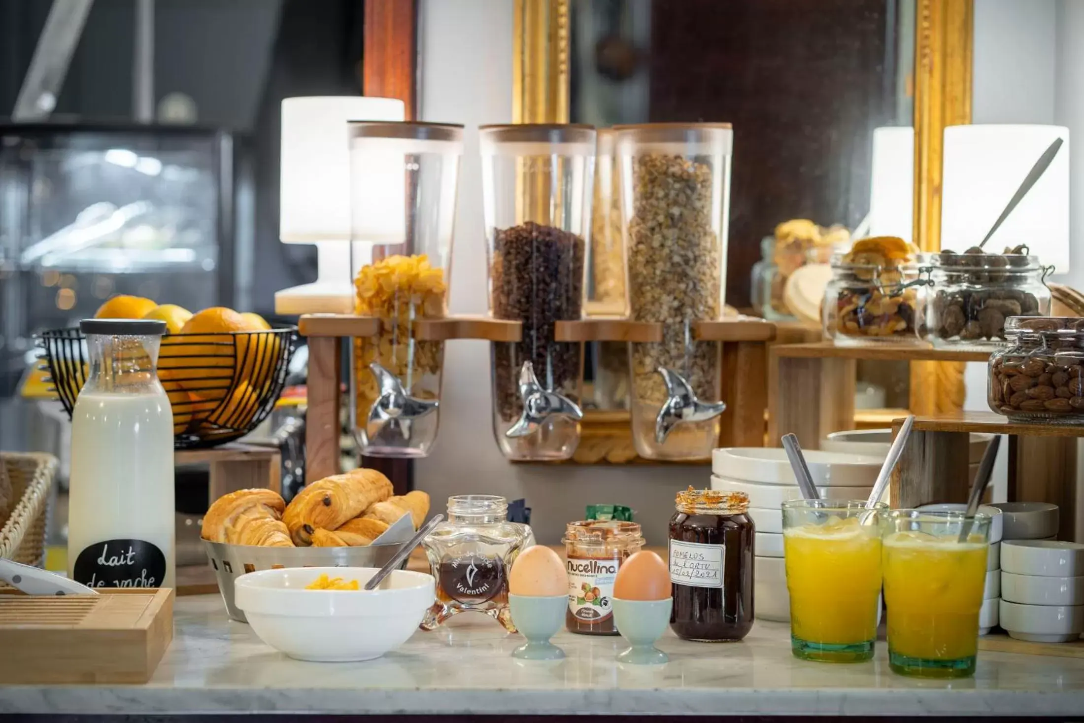 Buffet breakfast, Breakfast in Monsieur Miot Concept Hotel - Bastia centre