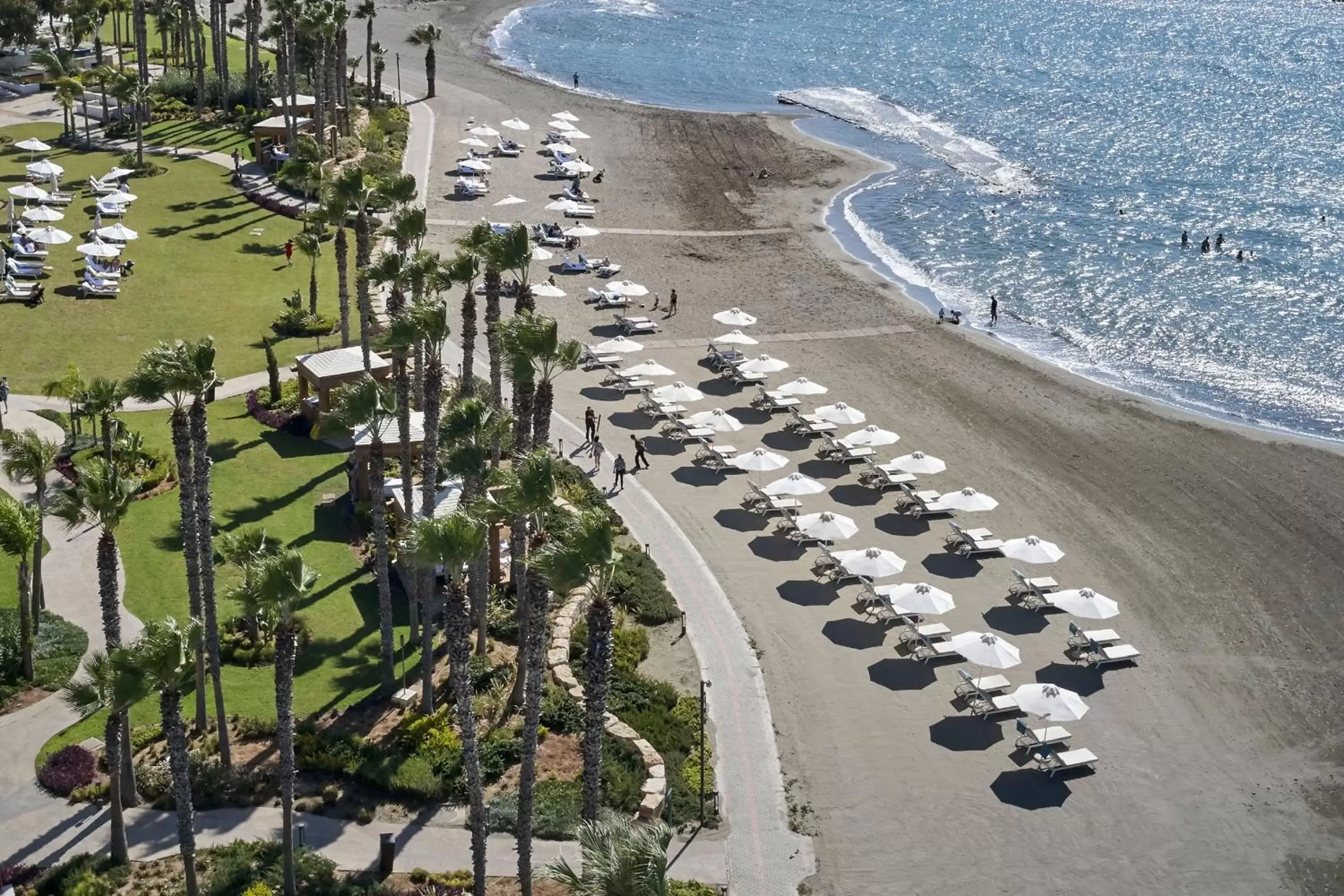 Beach, Bird's-eye View in Parklane, a Luxury Collection Resort & Spa, Limassol