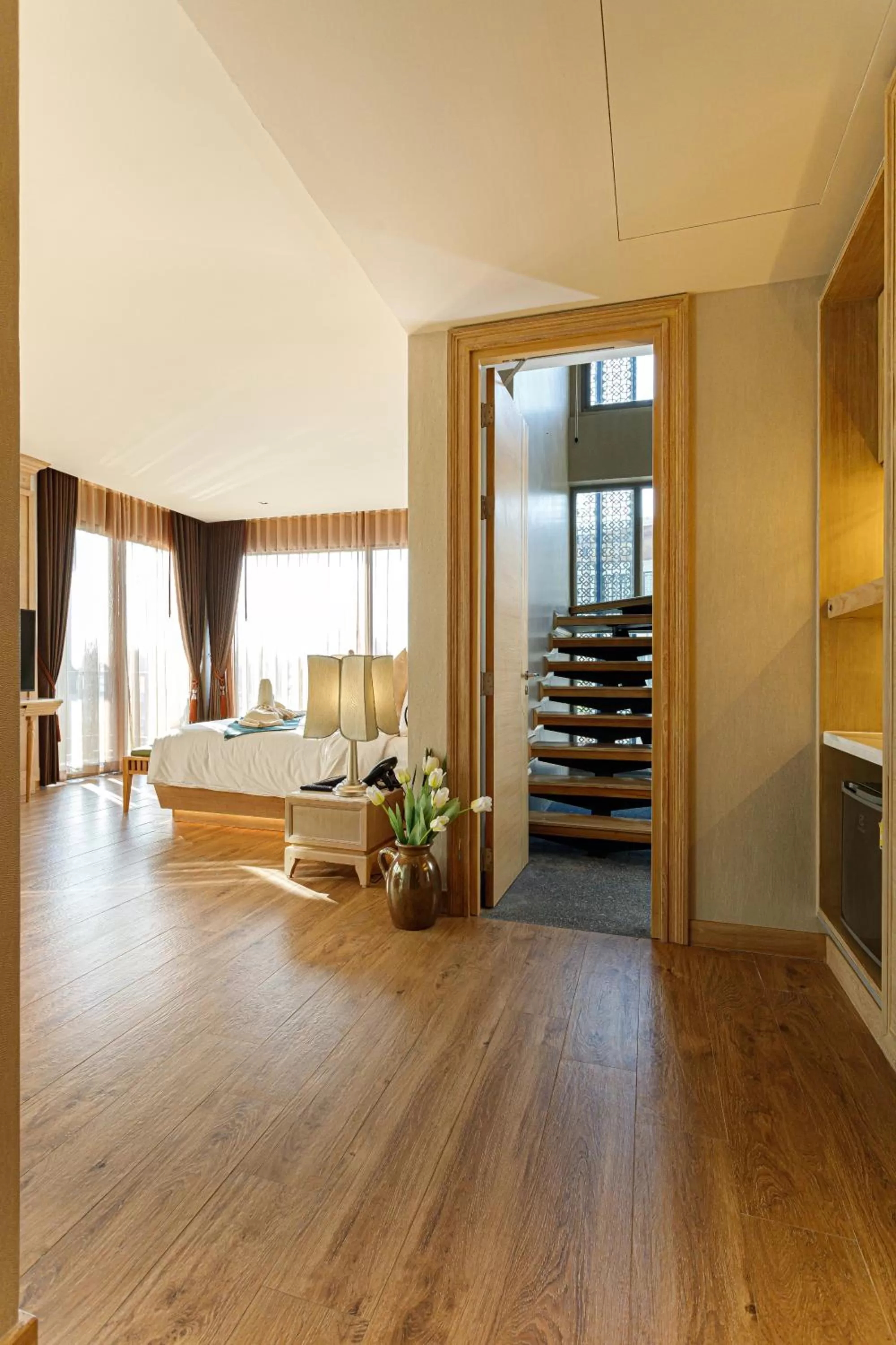 Living room in W1Bangkoknoi Hotel