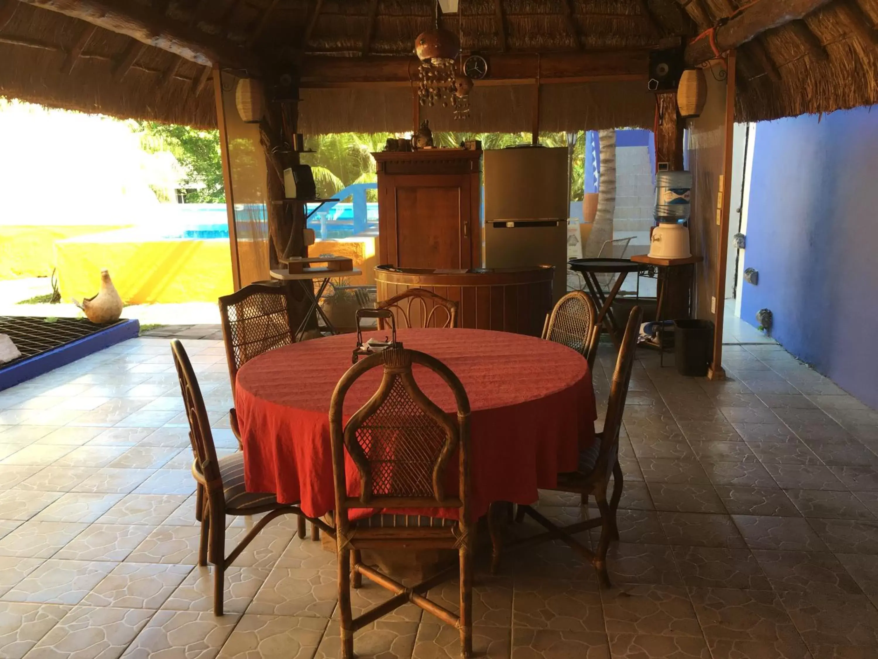 Lounge or bar, Dining Area in Hacienda San Pedro Nohpat