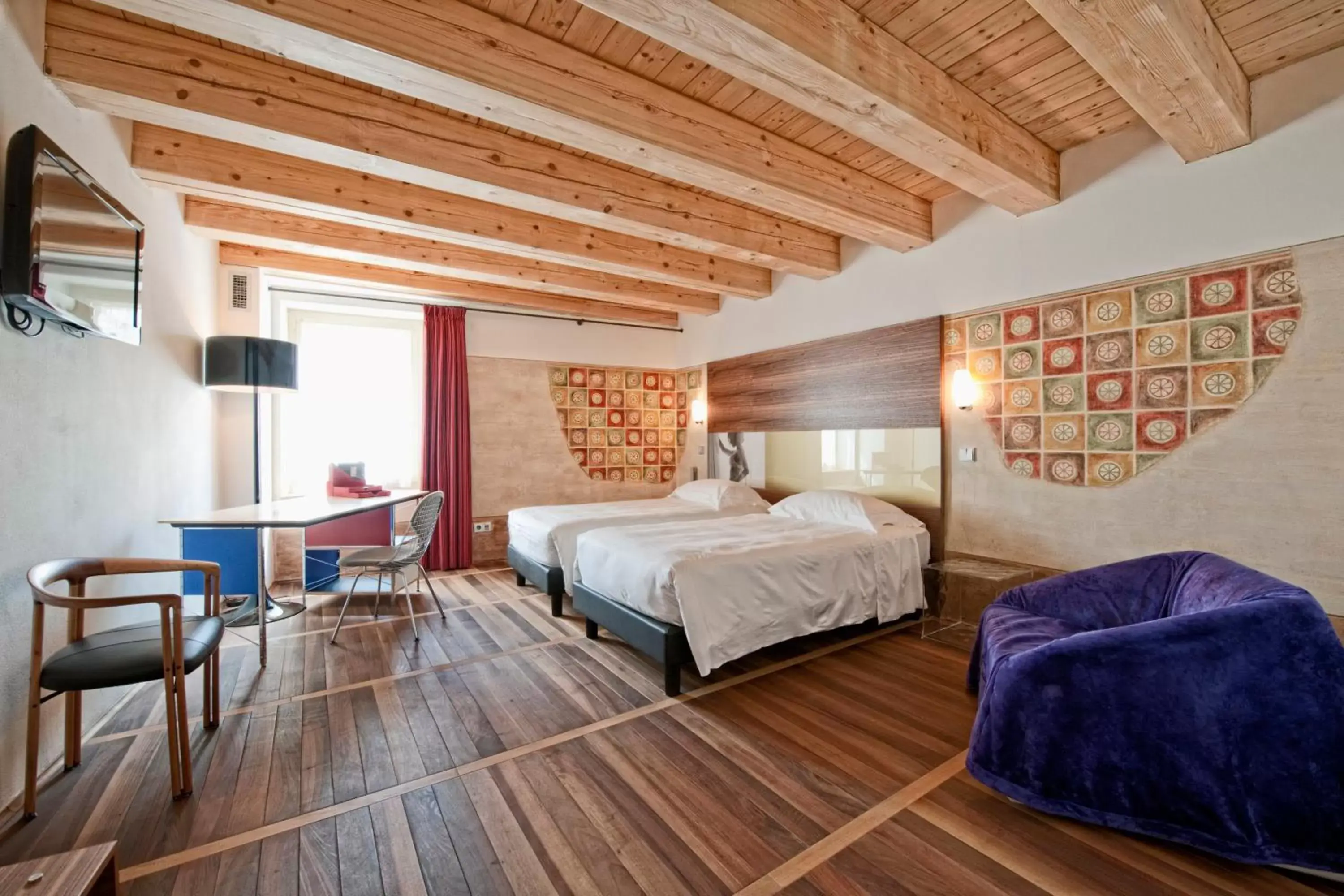 Photo of the whole room, Bed in Hotel Veronesi La Torre