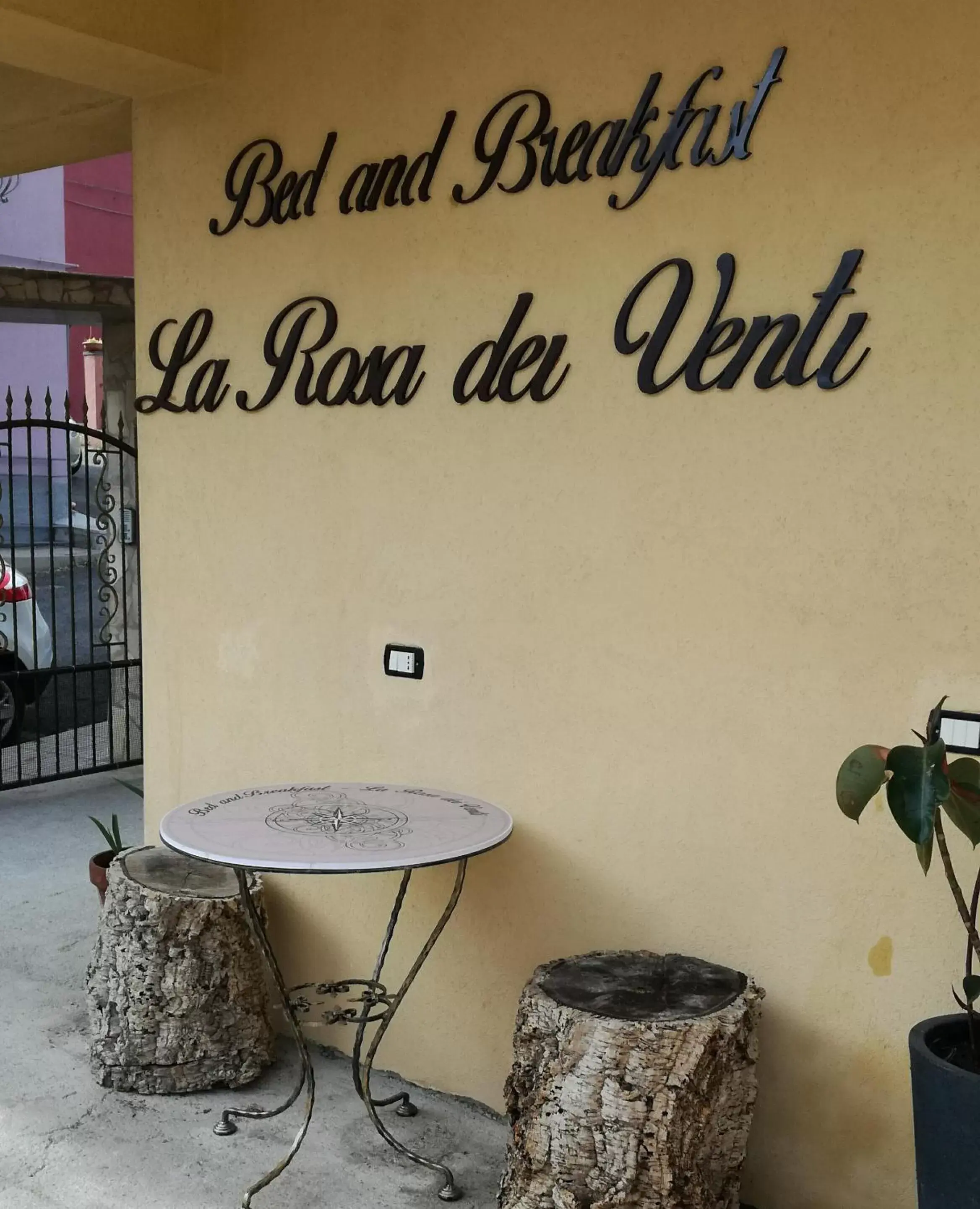 Area and facilities in B&B La Rosa dei Venti
