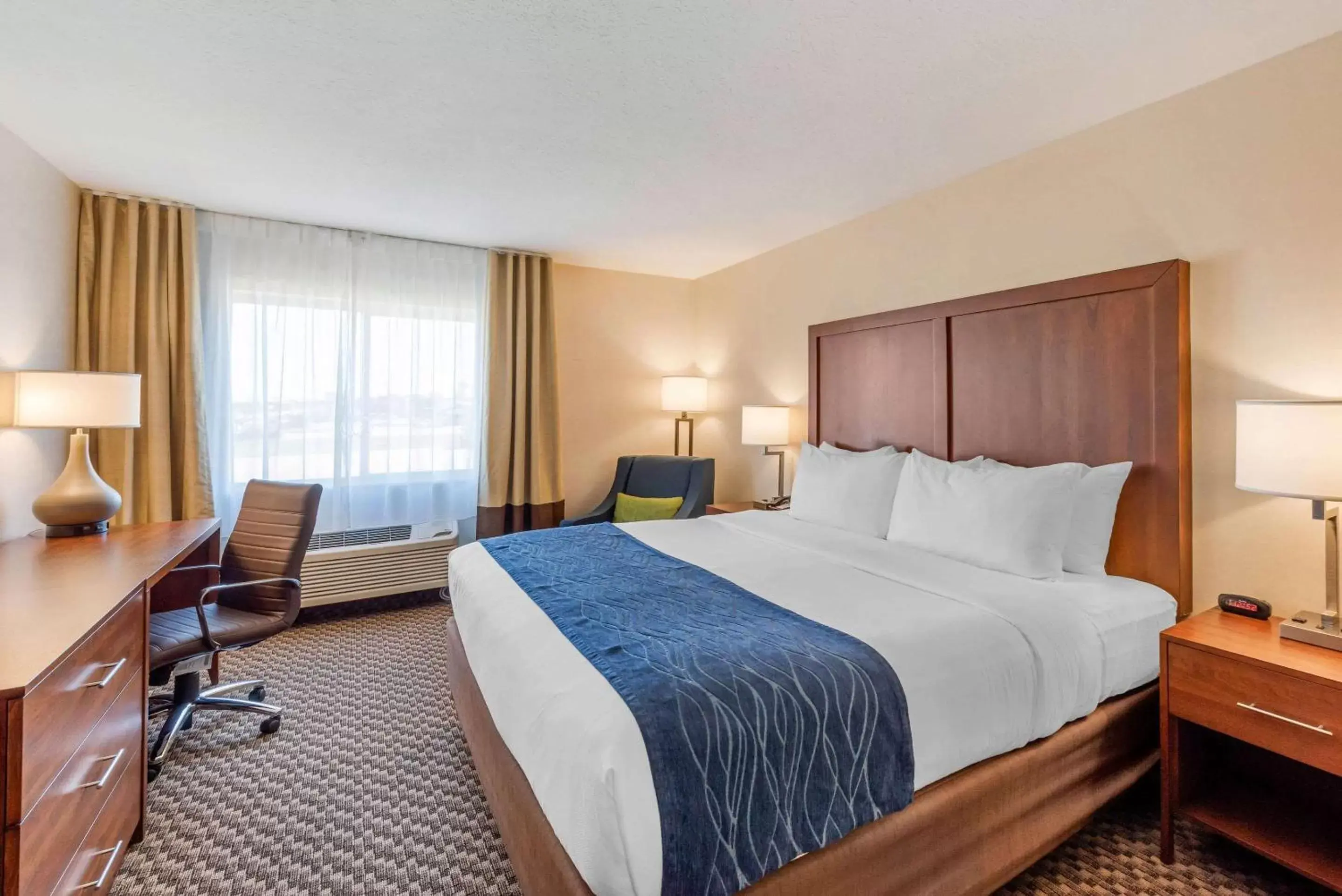 King Room with Accessible Tub - Accessible/Non-Smoking in Comfort Inn & Suites near Route 66 King Room with Accessible Tub - Accessible/Non-Smoking in Comfort Inn & Suites near Route 66