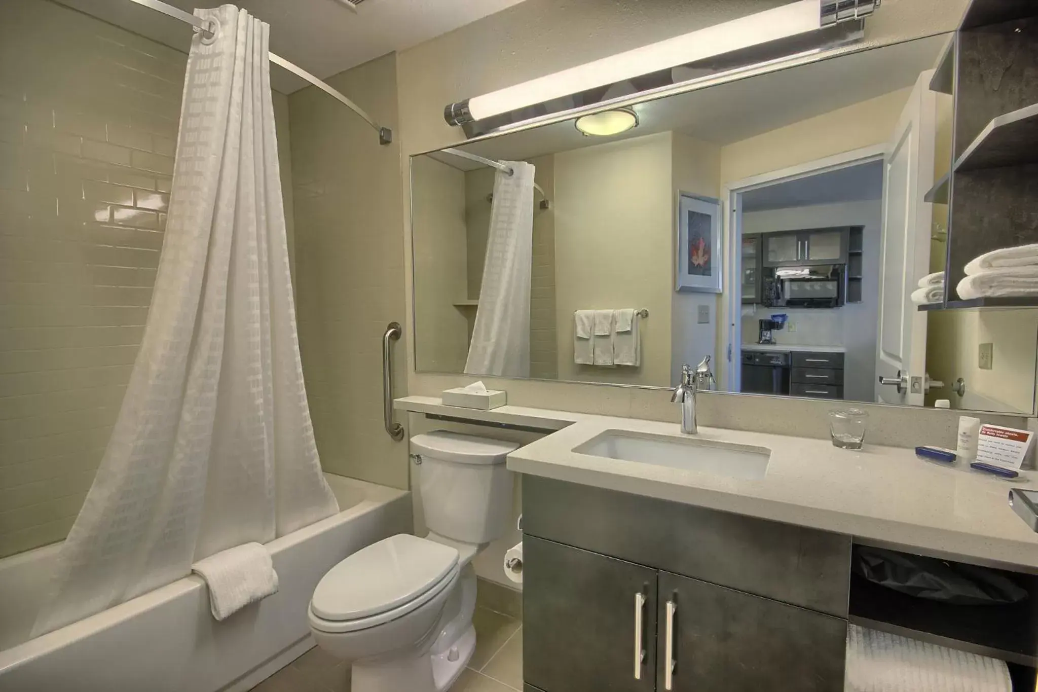 Queen Studio Suite with Two Queen Beds - Hearing Accessible/Disability Access in Candlewood Suites Columbus - Grove City by IHG Queen Studio Suite with Two Queen Beds - Hearing Accessible/Disability Access in Candlewood Suites Columbus - Grove City by IHG