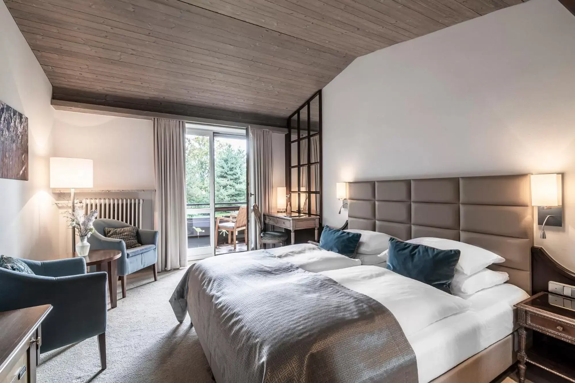 Living room in Alpenhof Murnau