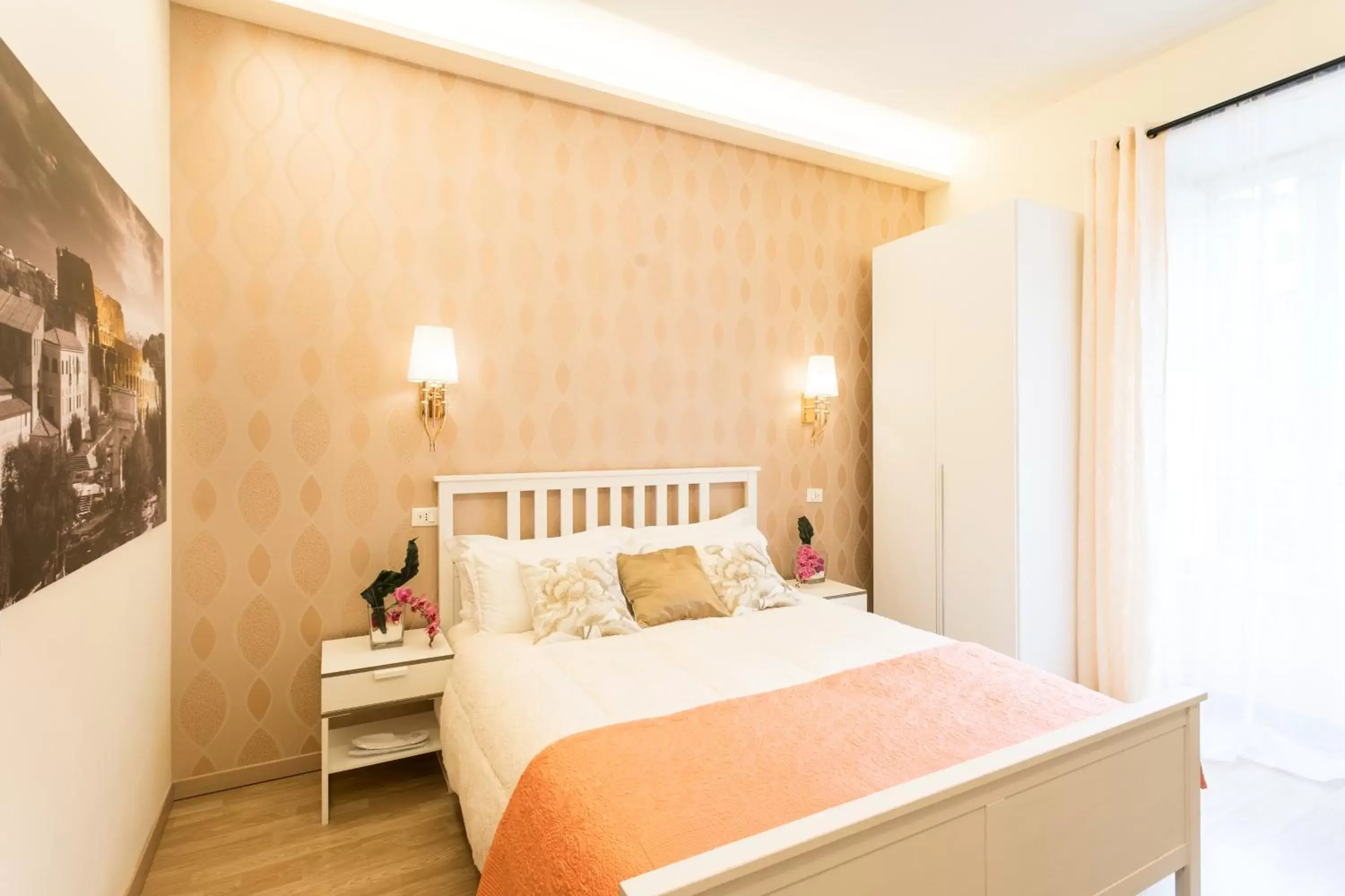 Bedroom, Bed in BQ House Milizie Luxury Rooms