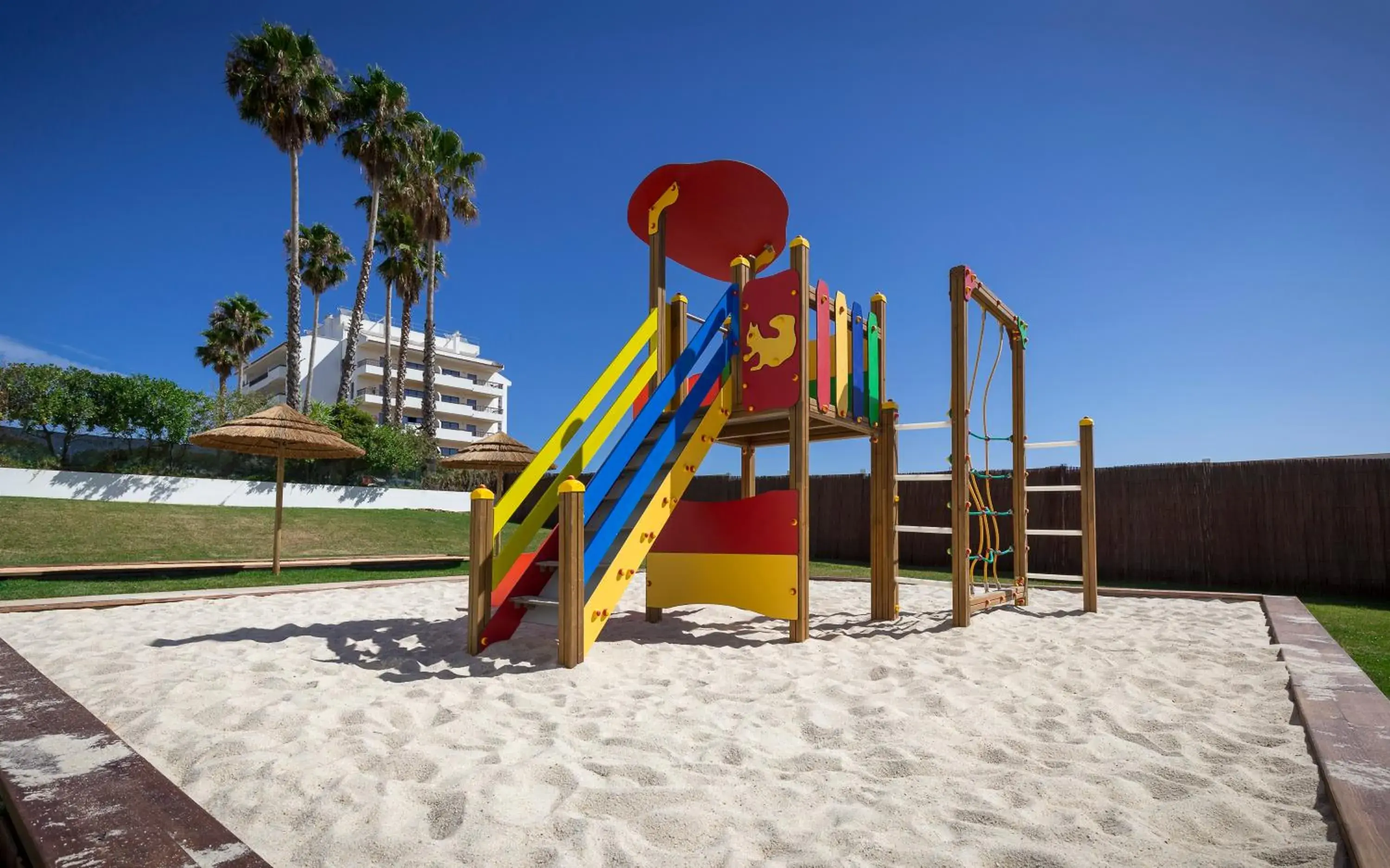 Children play ground in Interpass Vau Hotel Apartamentos