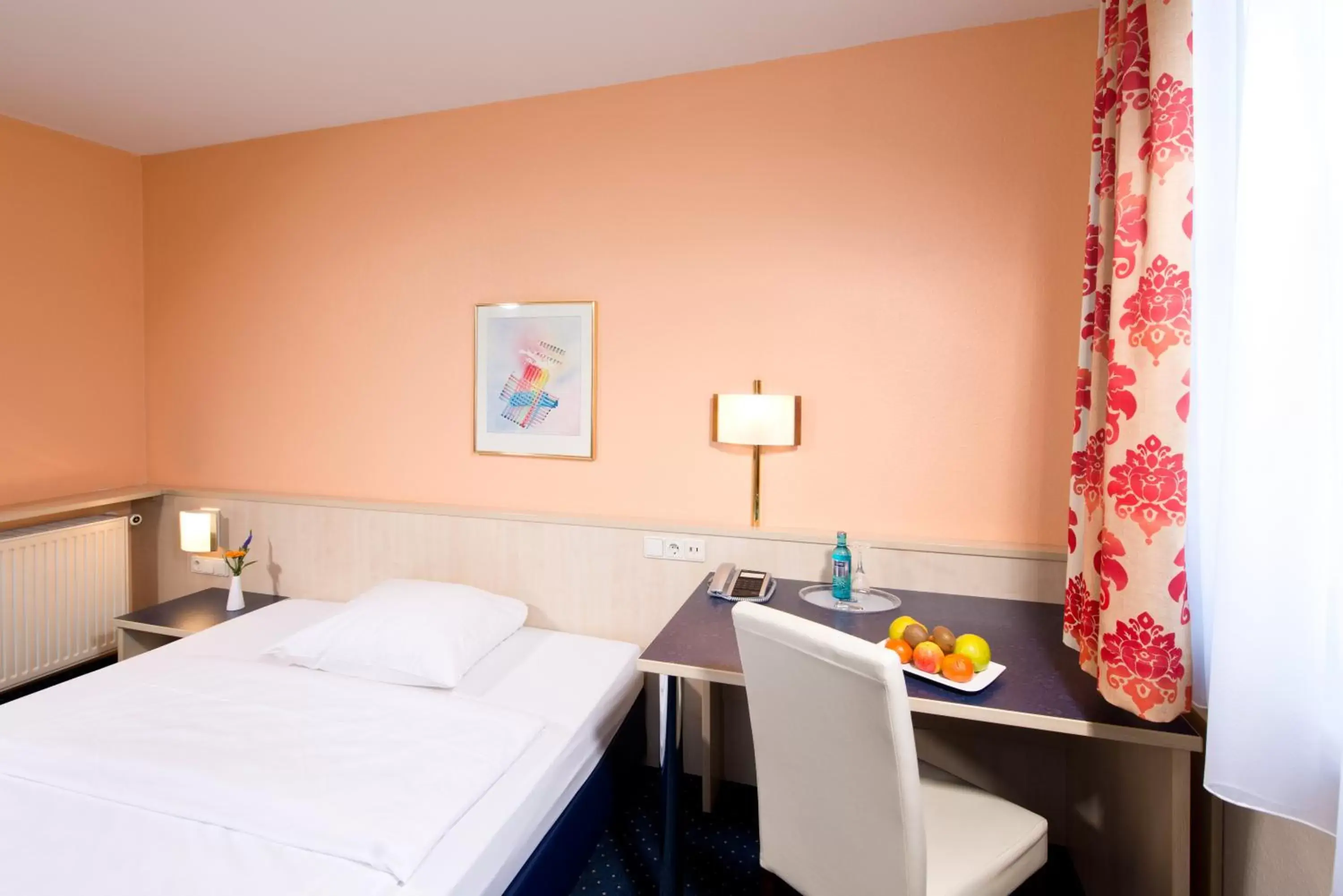 Photo of the whole room, Bed in ACHAT Hotel Leipzig Messe