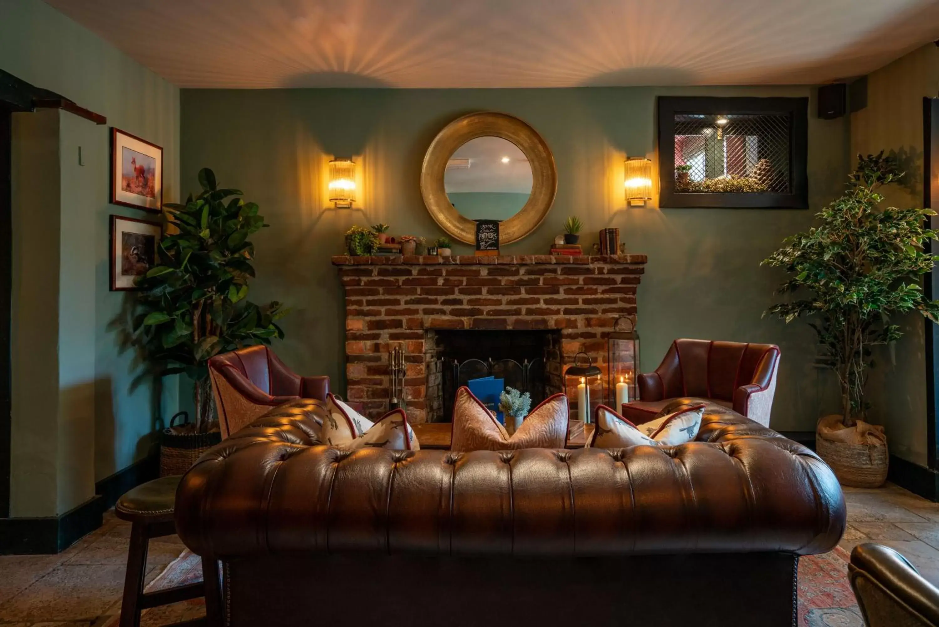 Seating Area in High Corner Inn