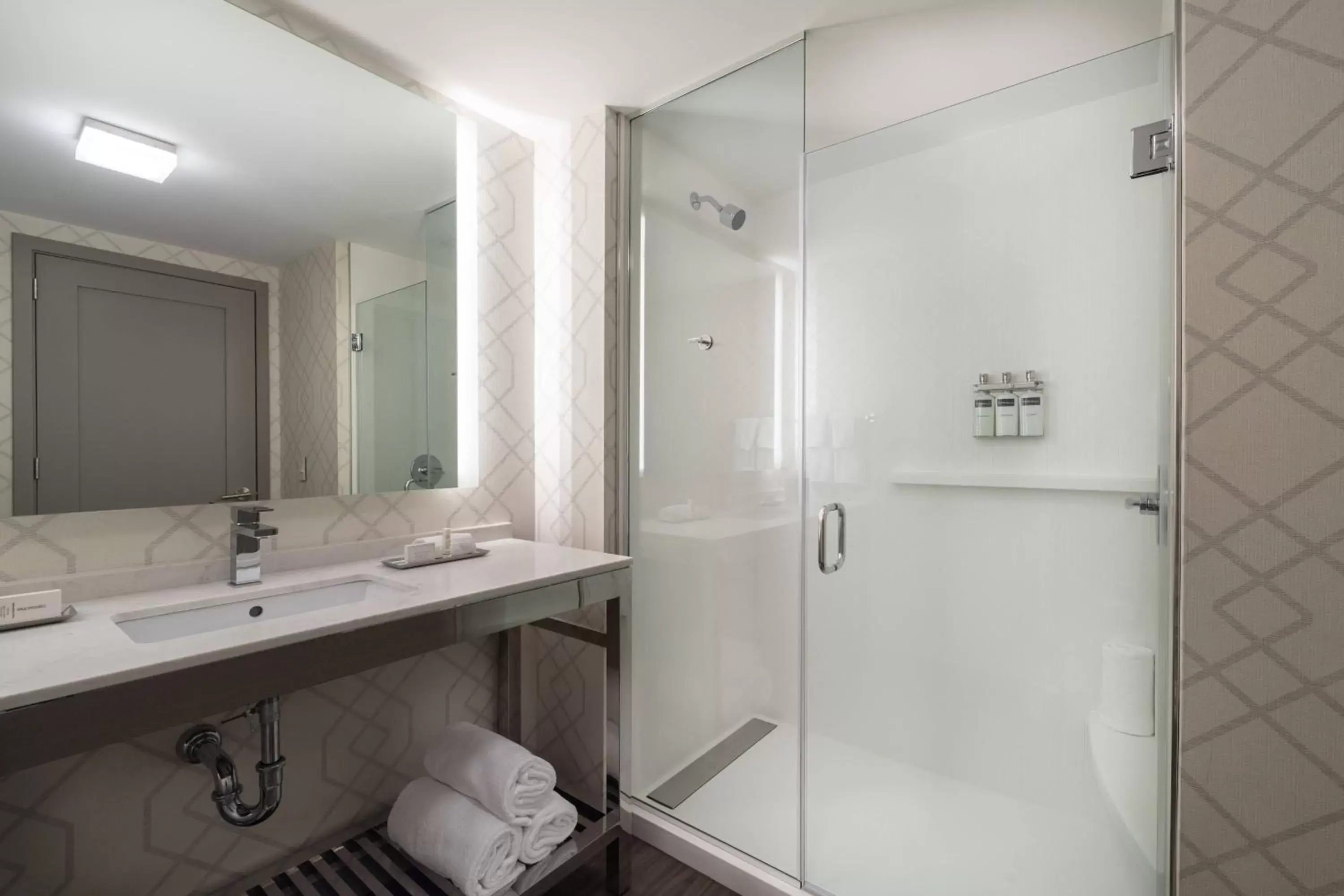 Bathroom in Residence Inn by Marriott Weehawken