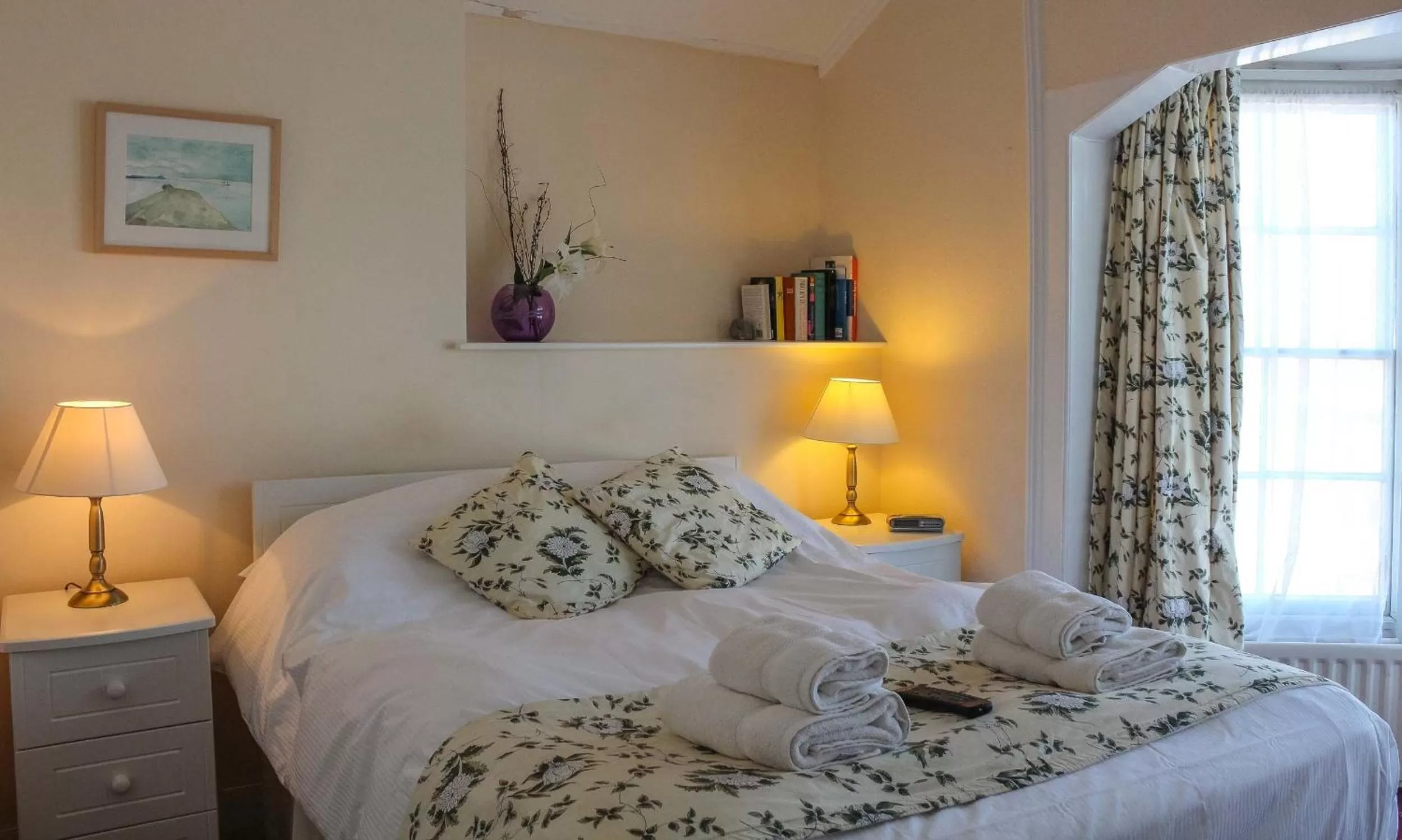 Bed in Kersbrook Guest Accommodation