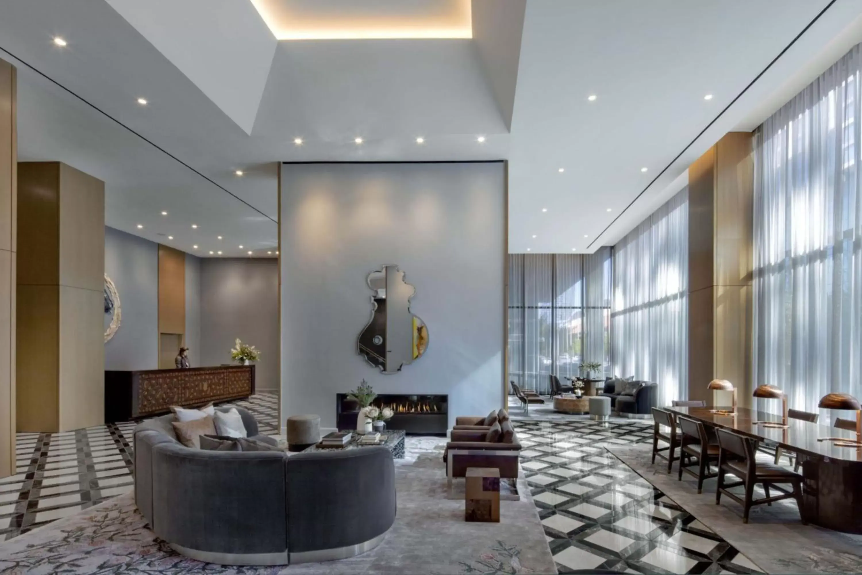 Lobby or reception, Lounge/Bar in The Joseph, a Luxury Collection Hotel, Nashville