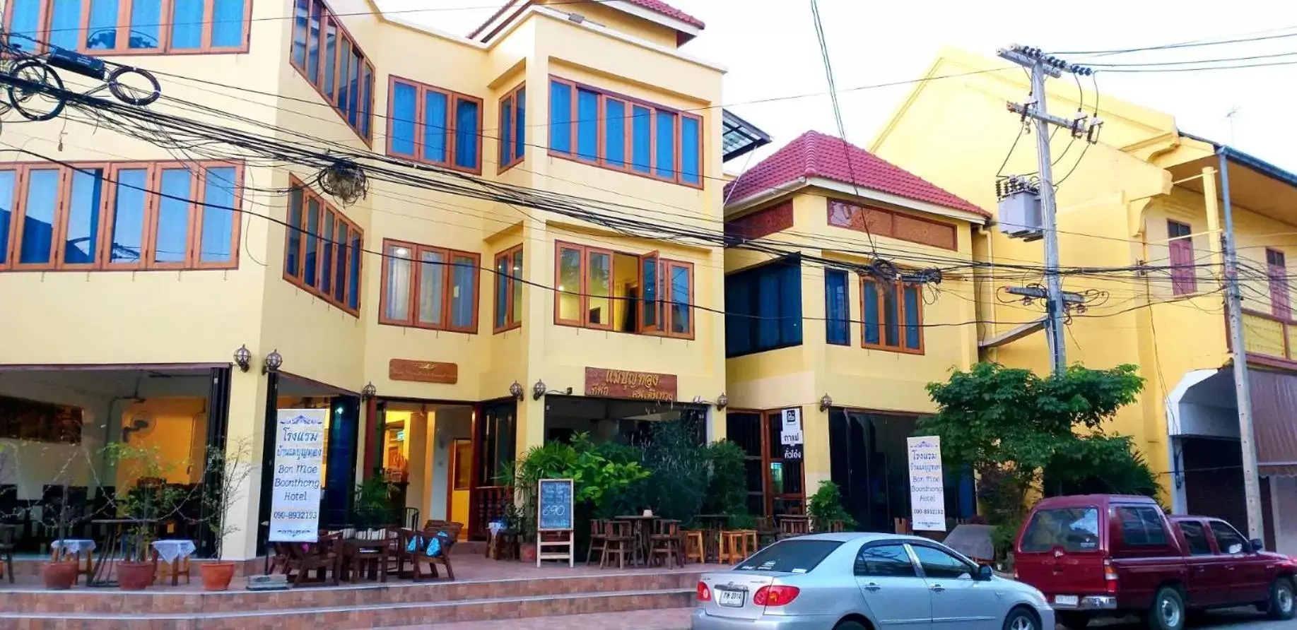 Facade/entrance in Ban Mae Boonthong Facade/entrance in Ban Mae Boonthong