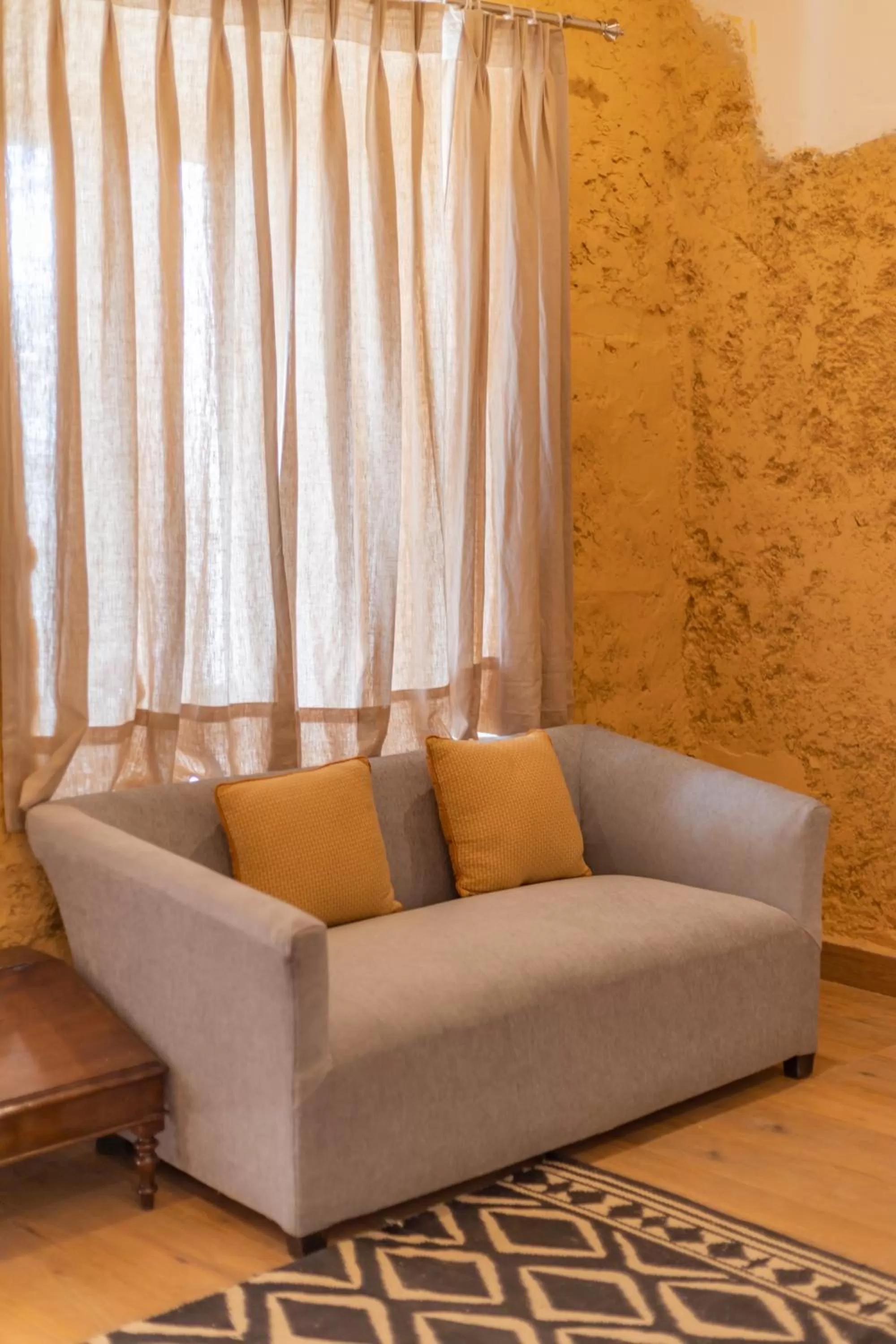 Seating area in Seclude Shimla, Taraview