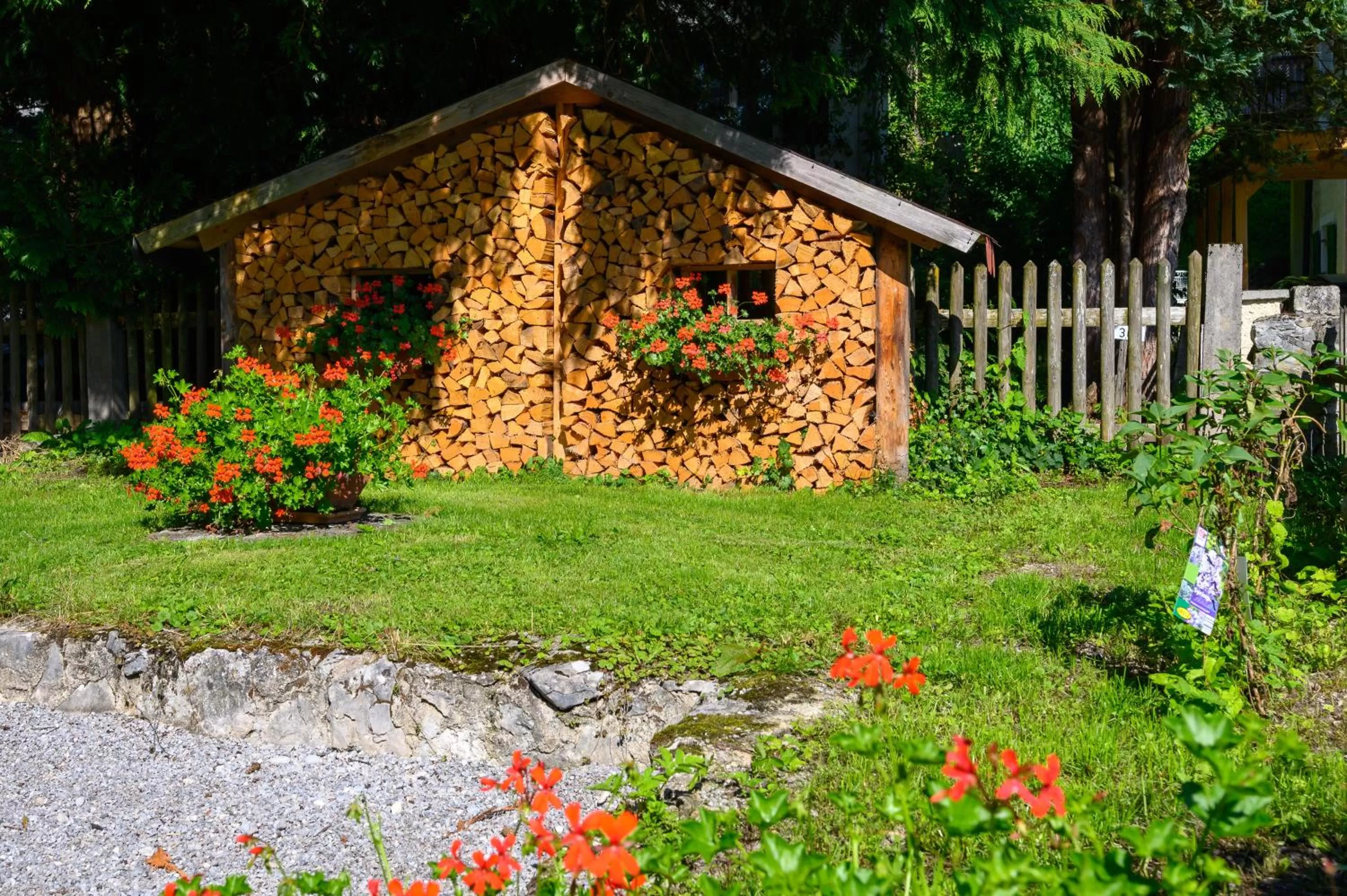 Garden view in Hotel Ruchti - Zeit für mich