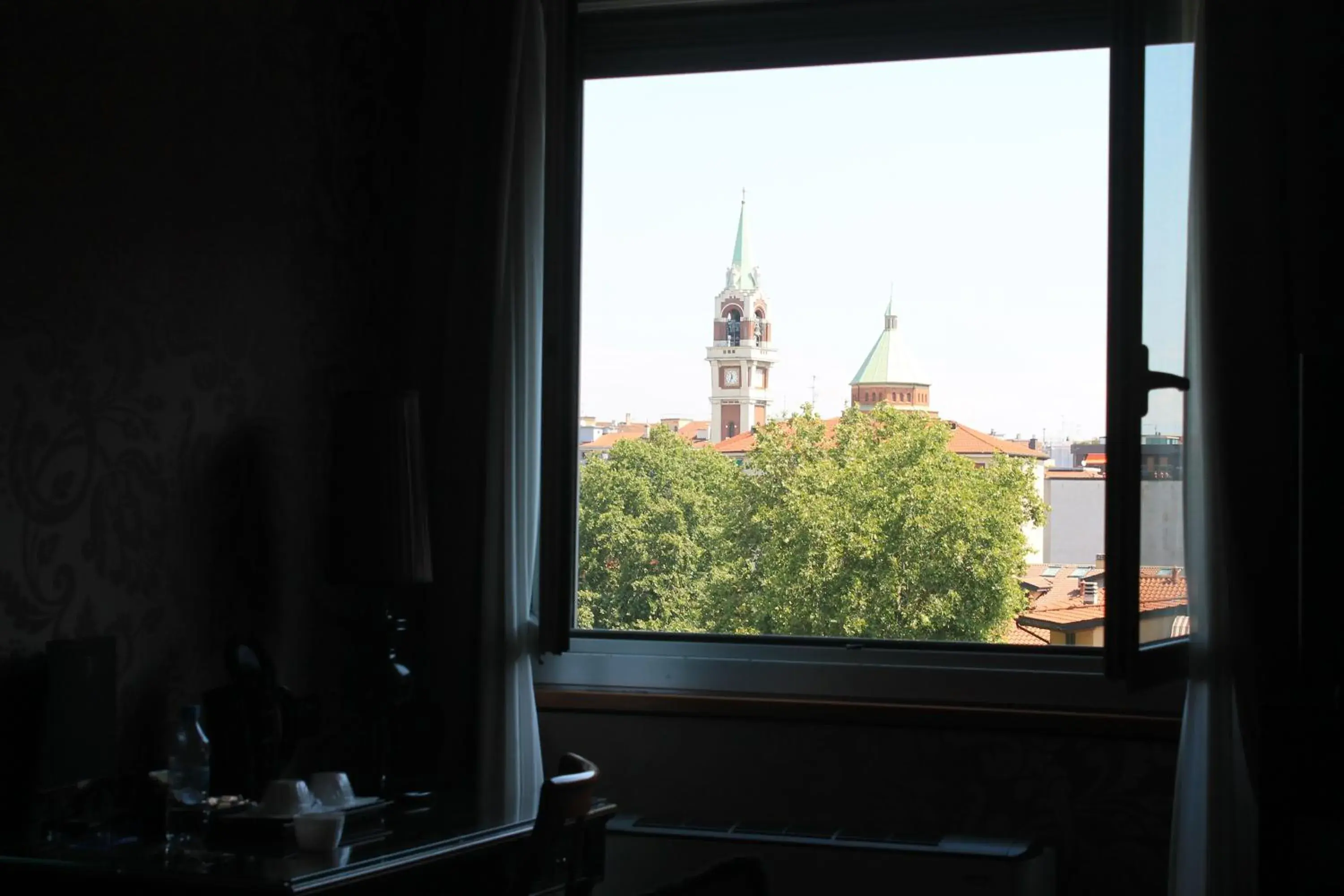 City view in Hotel Mozart