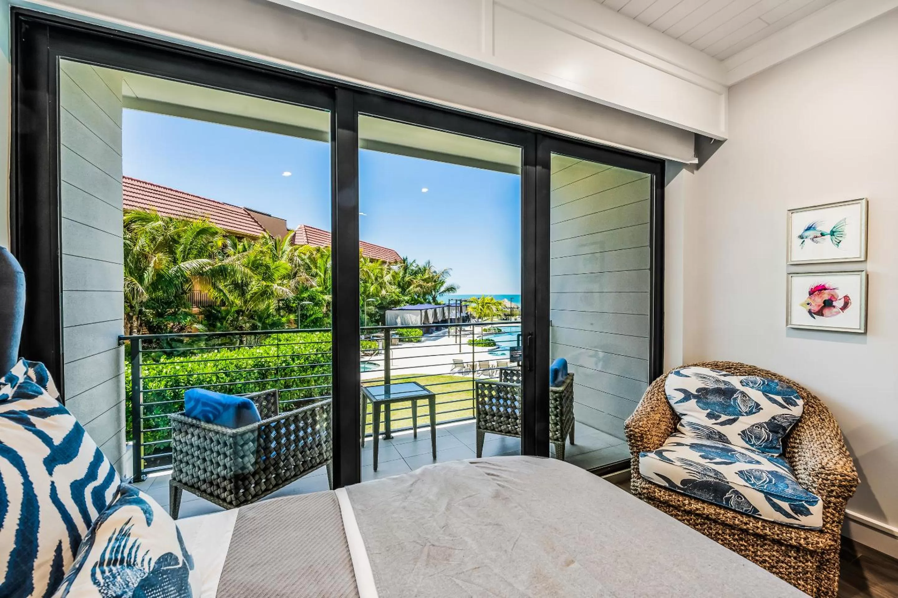 Patio in Anna Maria Beach Resort