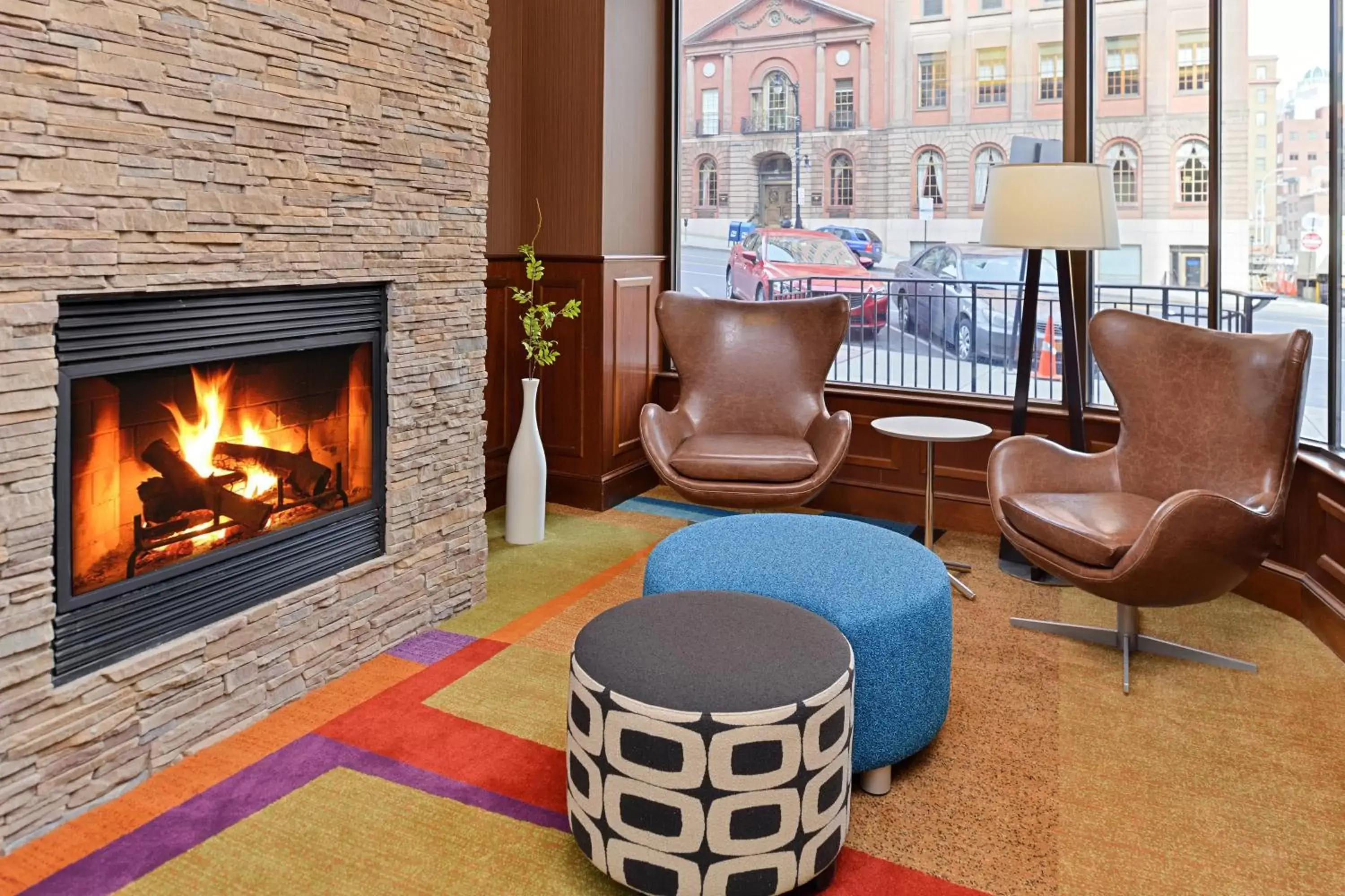 Lobby or reception in Fairfield Inn & Suites by Marriott Albany Downtown