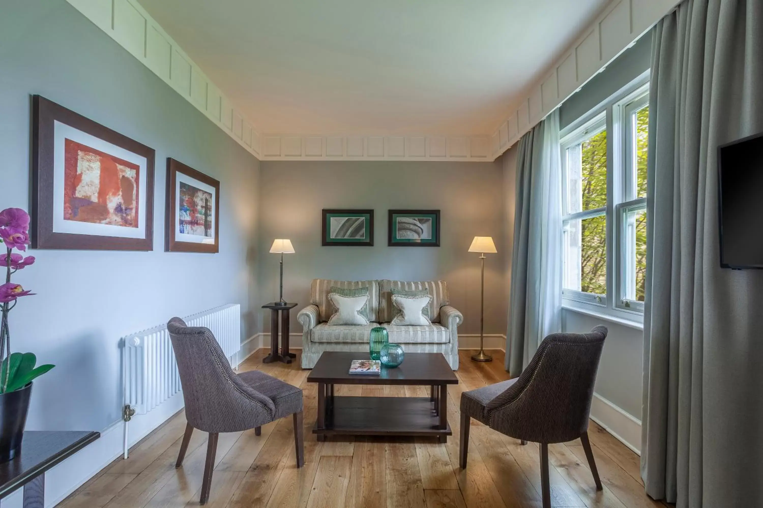 Living room, Seating Area in Lough Eske Castle