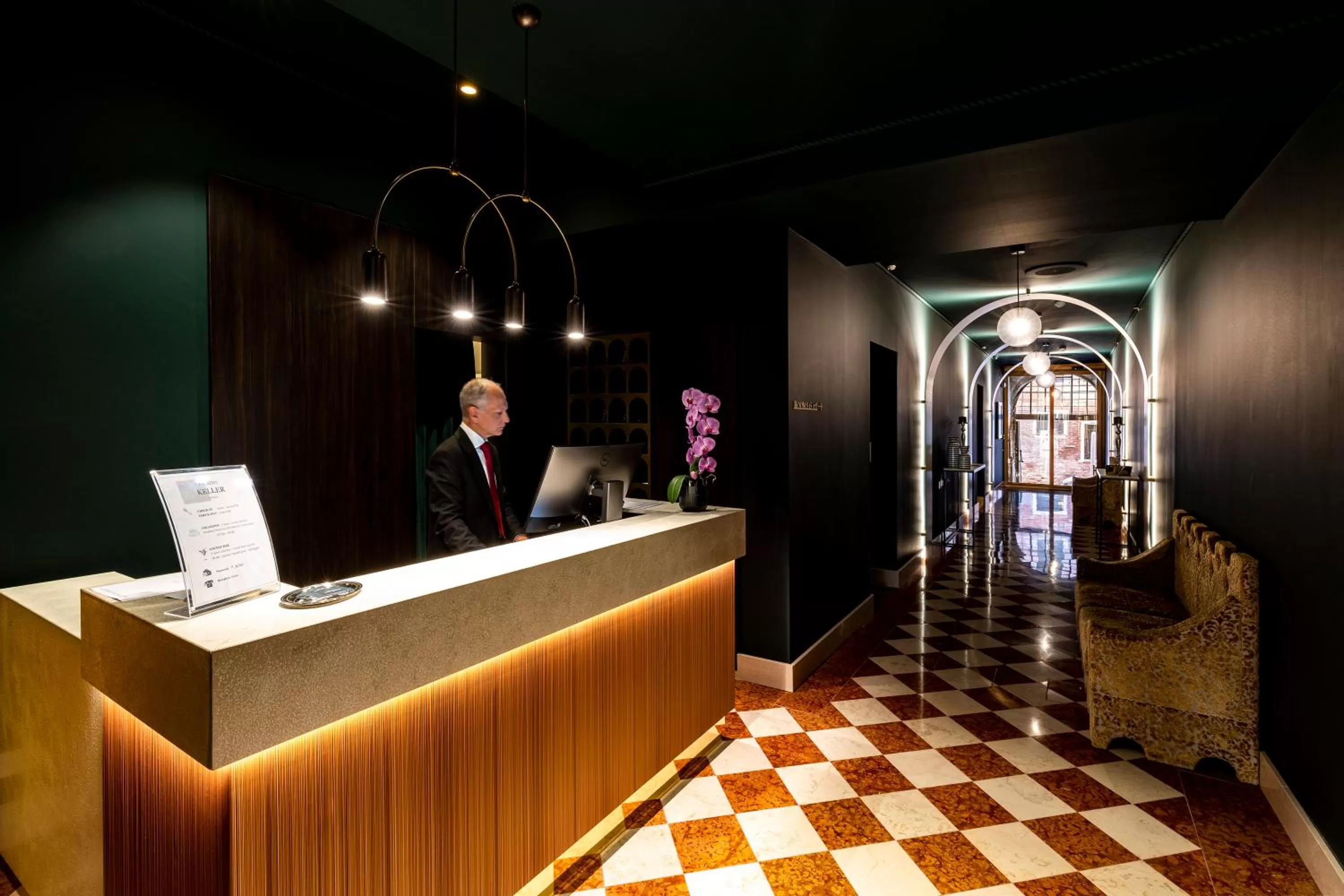 Lobby or reception in Palazzo Keller