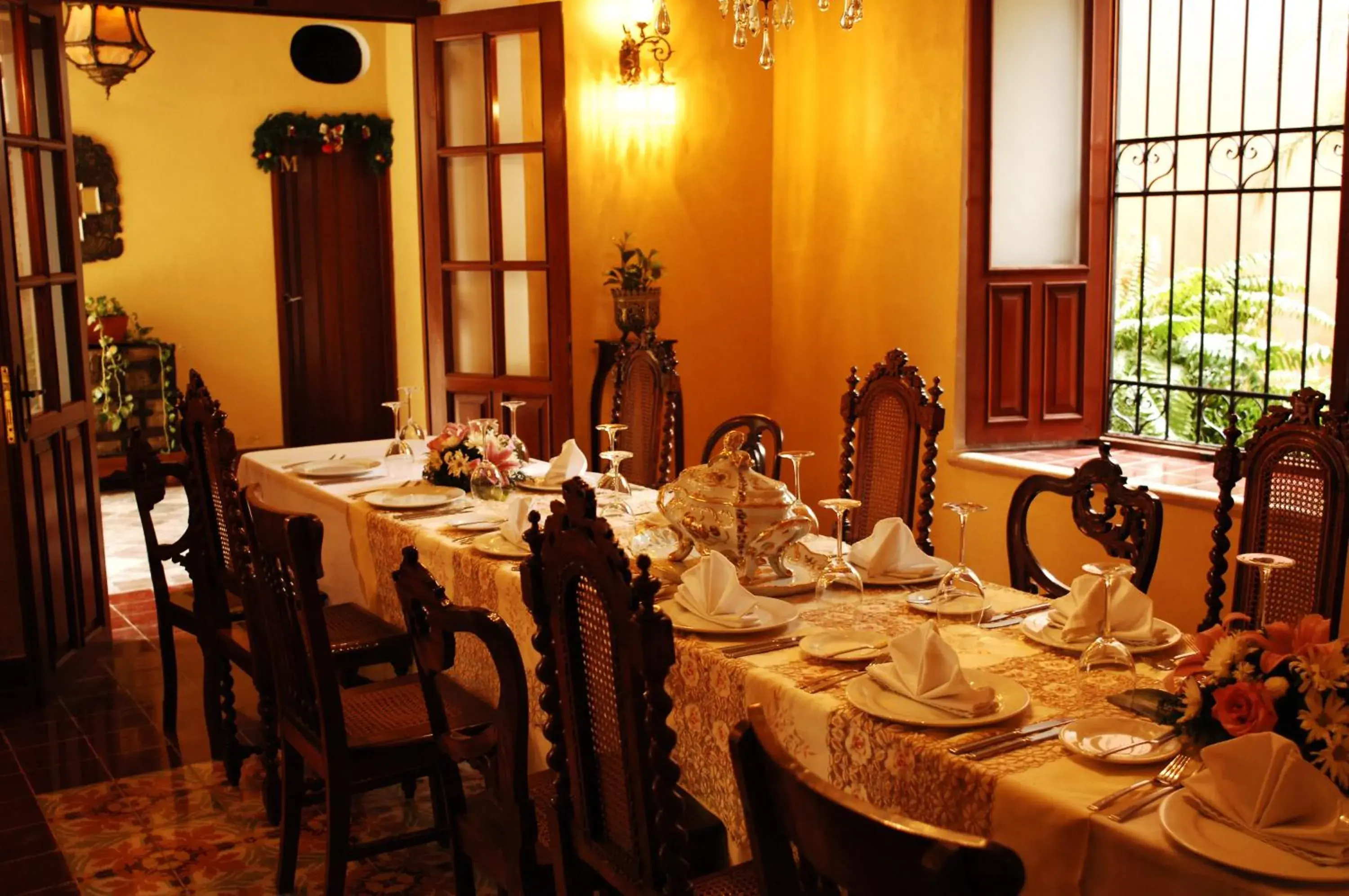 Restaurant/places to eat in Hotel Boutique Casa Don Gustavo, Campeche Restaurant/places to eat in Hotel Boutique Casa Don Gustavo, Campeche