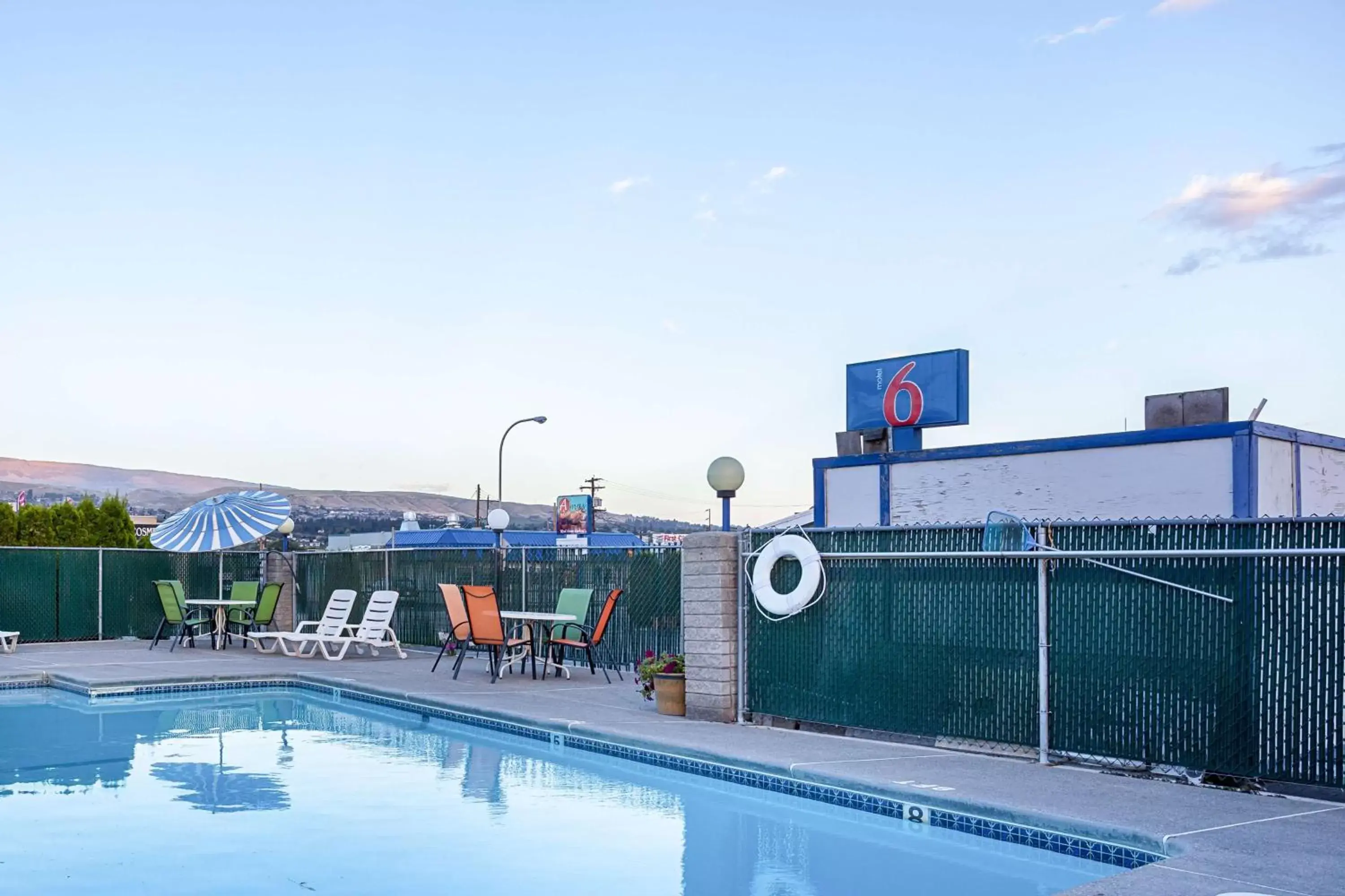 Property logo or sign, Swimming Pool in Motel 6-Wenatchee, WA