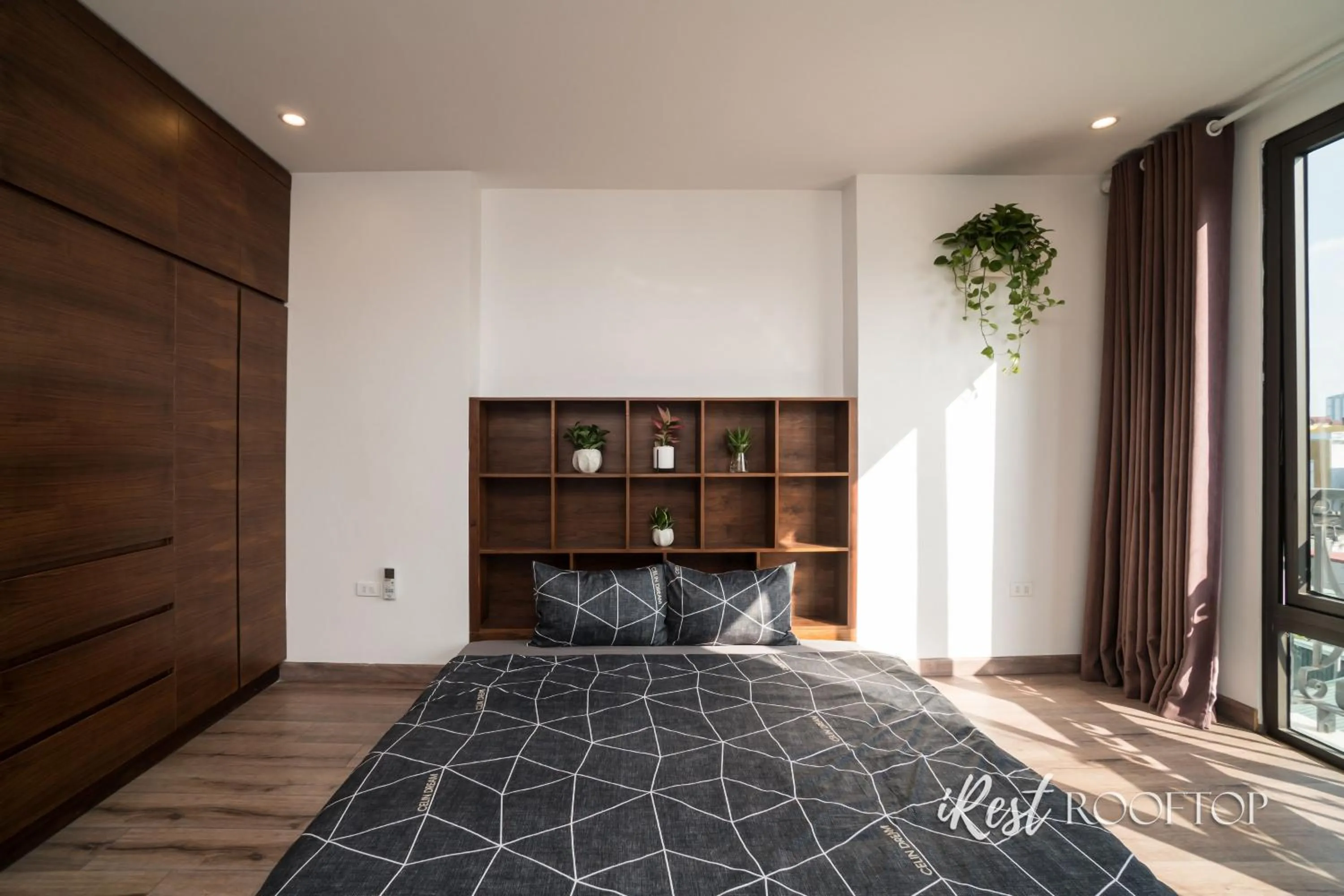 Bed in Irest Apartment
