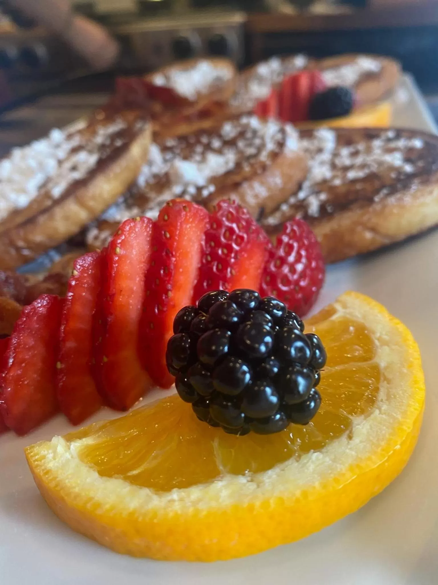 Food close-up in Toba's Bed & Breakfast